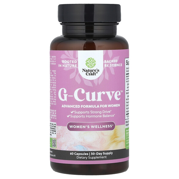 Women's Wellness, G-Curve™, 60 Capsules (Капсулы) Nature's Craft