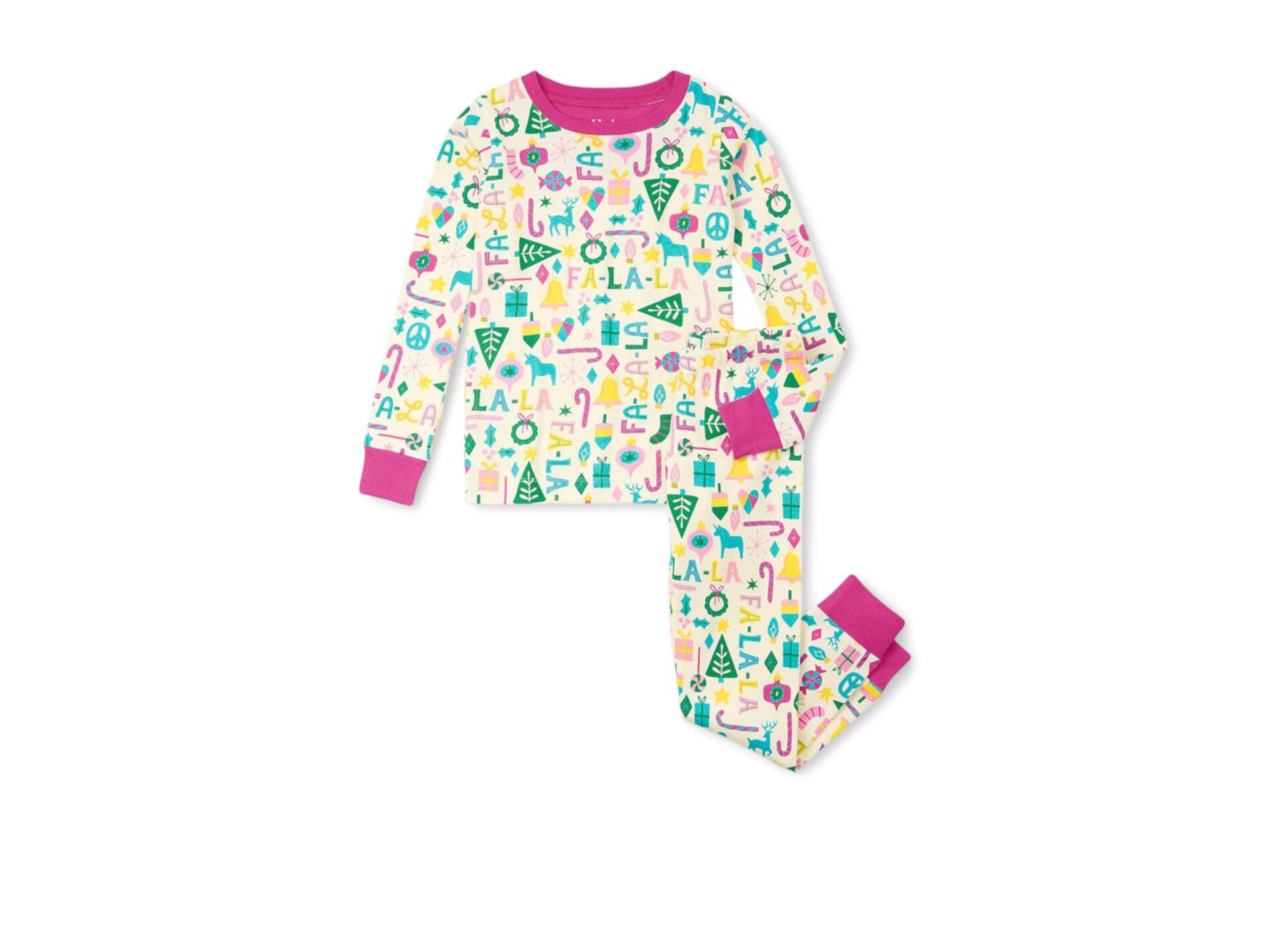 Детские пижамы Hatley Pink Falala Hatley