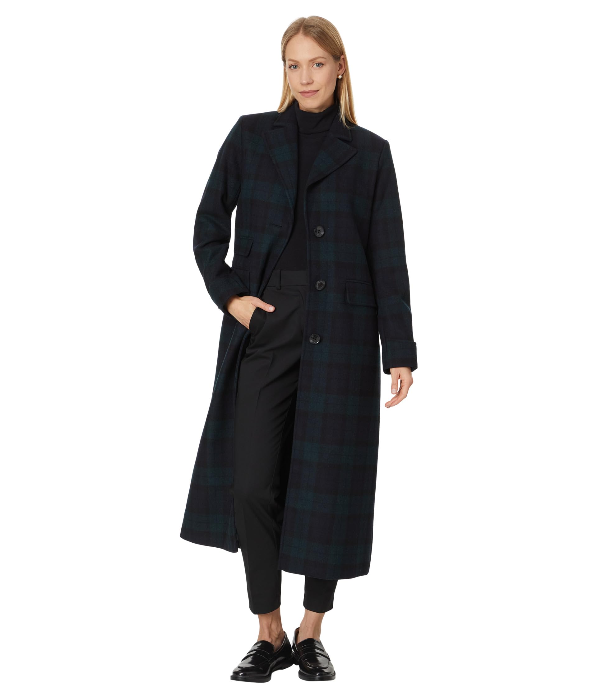 Женское Пальто LAUREN Ralph Lauren Wool Sb Maxi Reefer 48" LAUREN Ralph Lauren