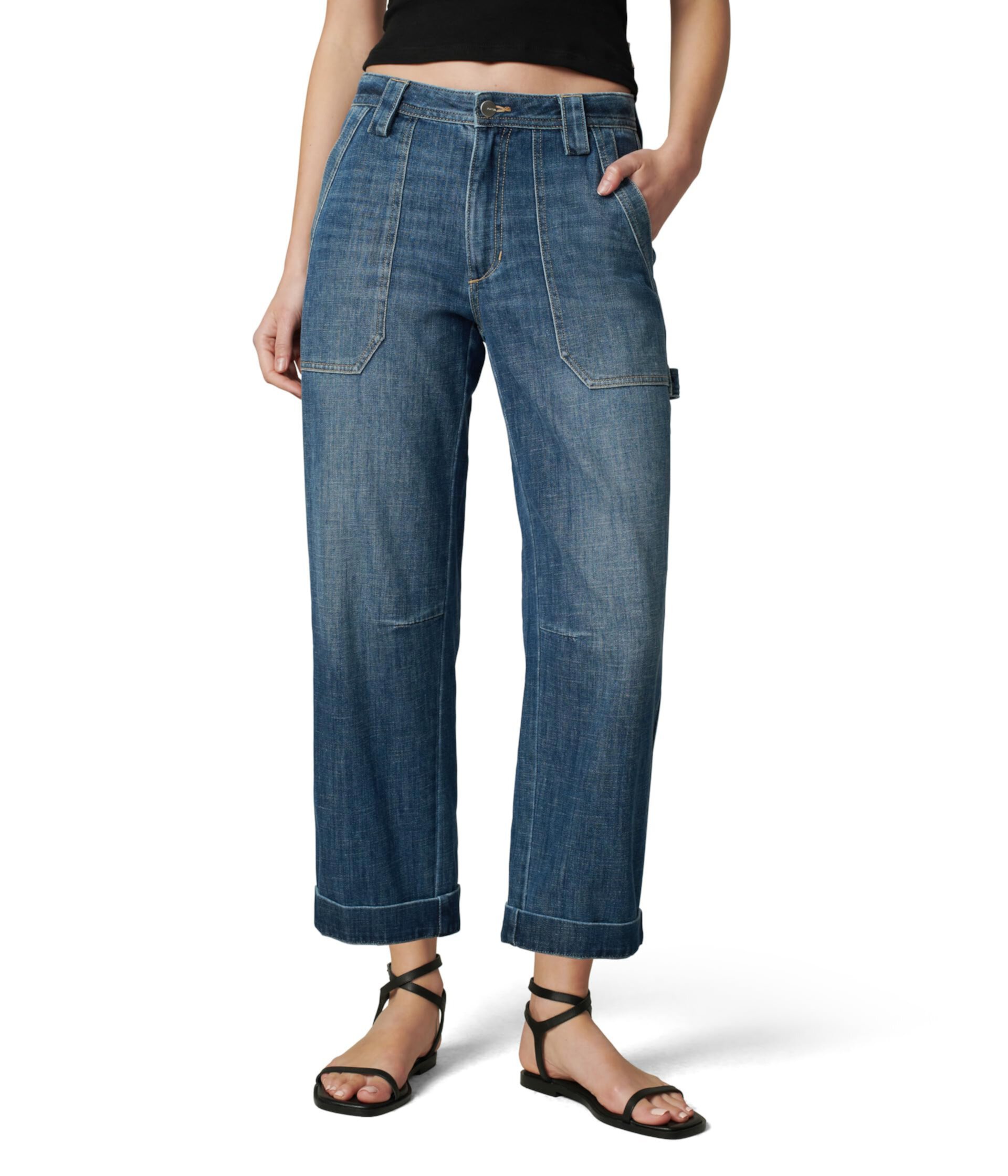 Женские Широкие Джинсы Joe's Jeans The Relaxed Carpenter Pant Joe's Jeans