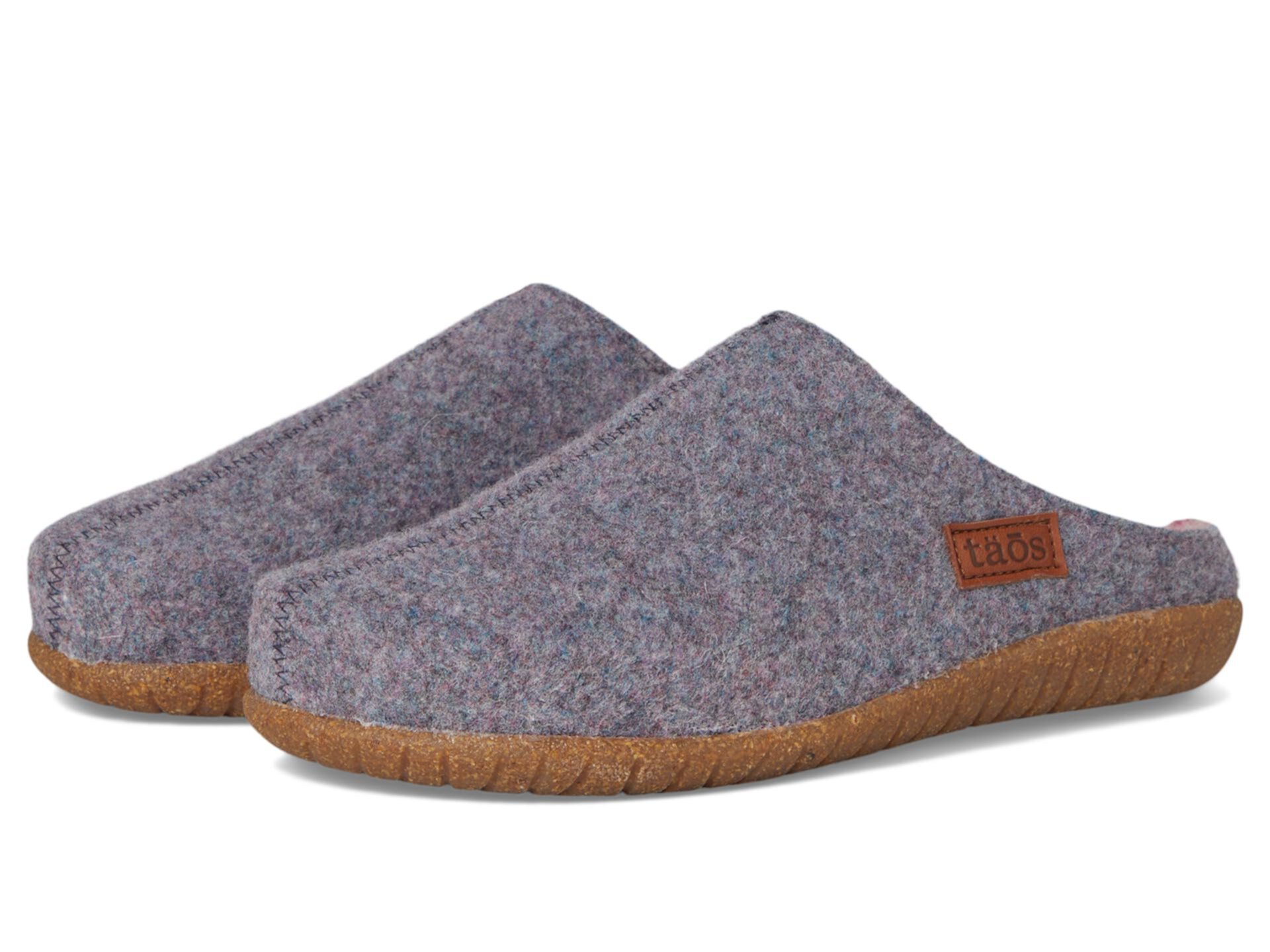 Повседневные тапочки Woolness из шерсти с поддержкой свода стопы Taos Footwear