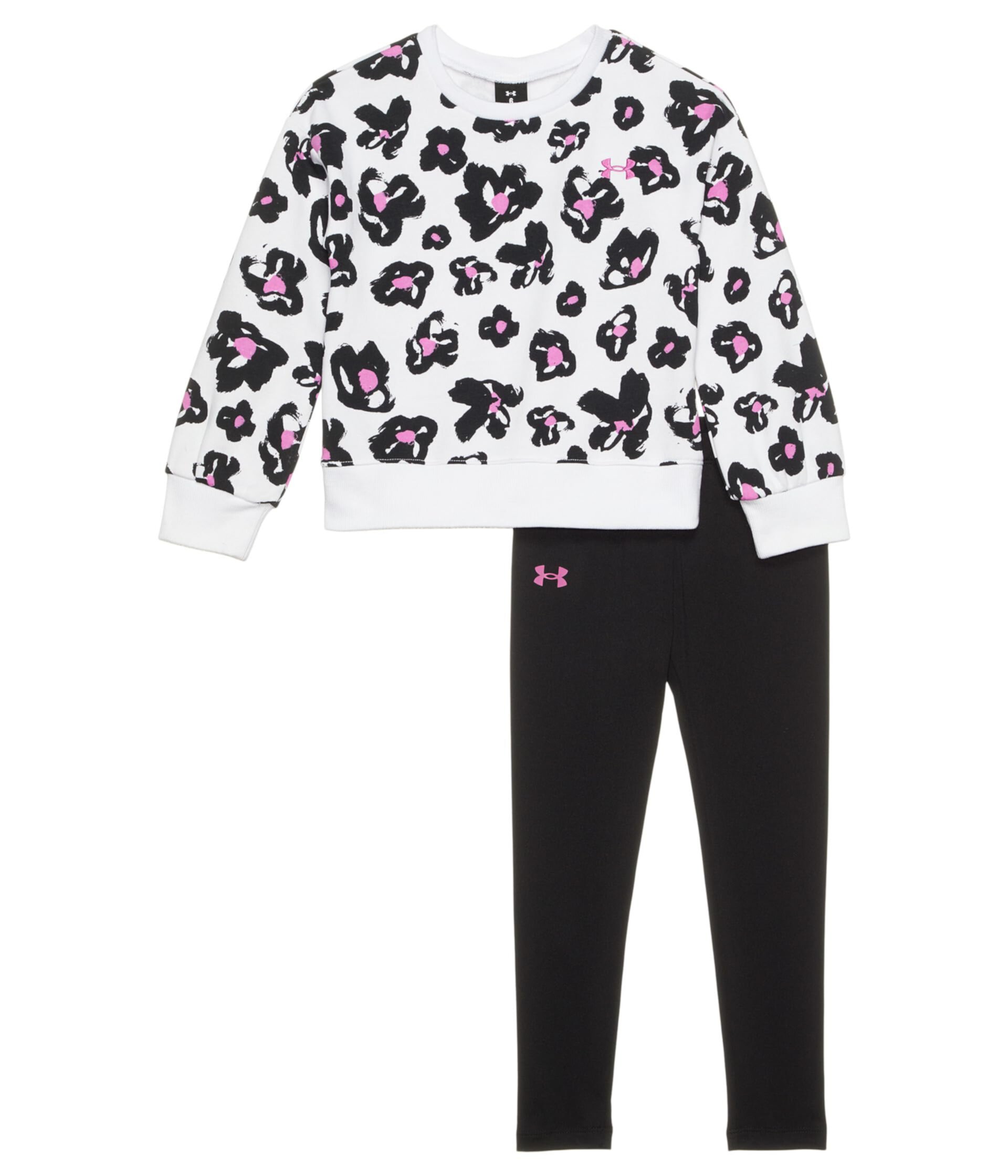 Детские Комплекты Одежды Under Armour Kids Printed Crewneck Set Under Armour Kids