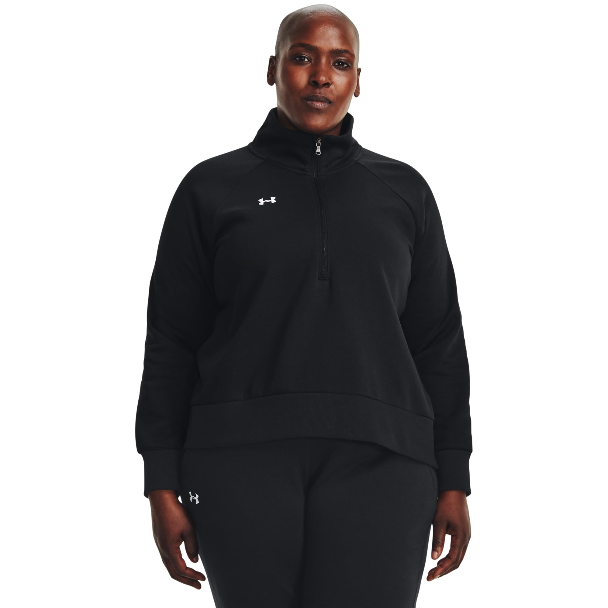 Женский Пуловер Under Armour Plus Size Rival Fleece 1/2 Zip Under Armour