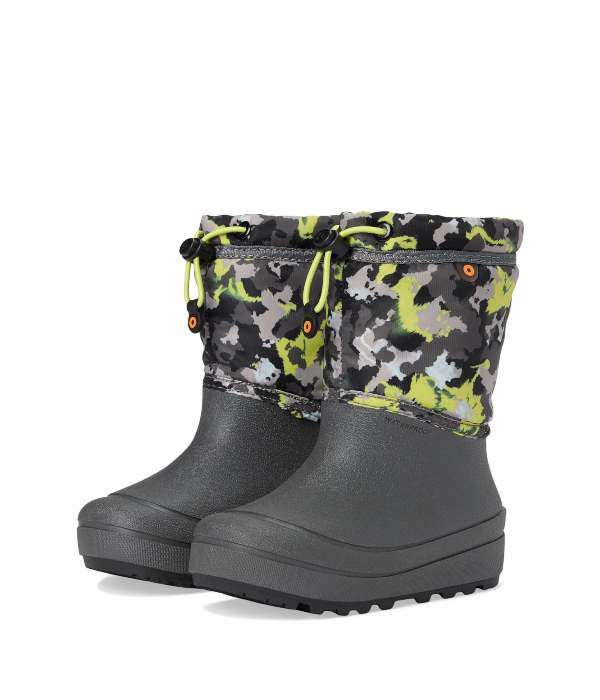 Детские резиновые сапоги Bogs Snow Shell Boots - Camo Texture Bogs