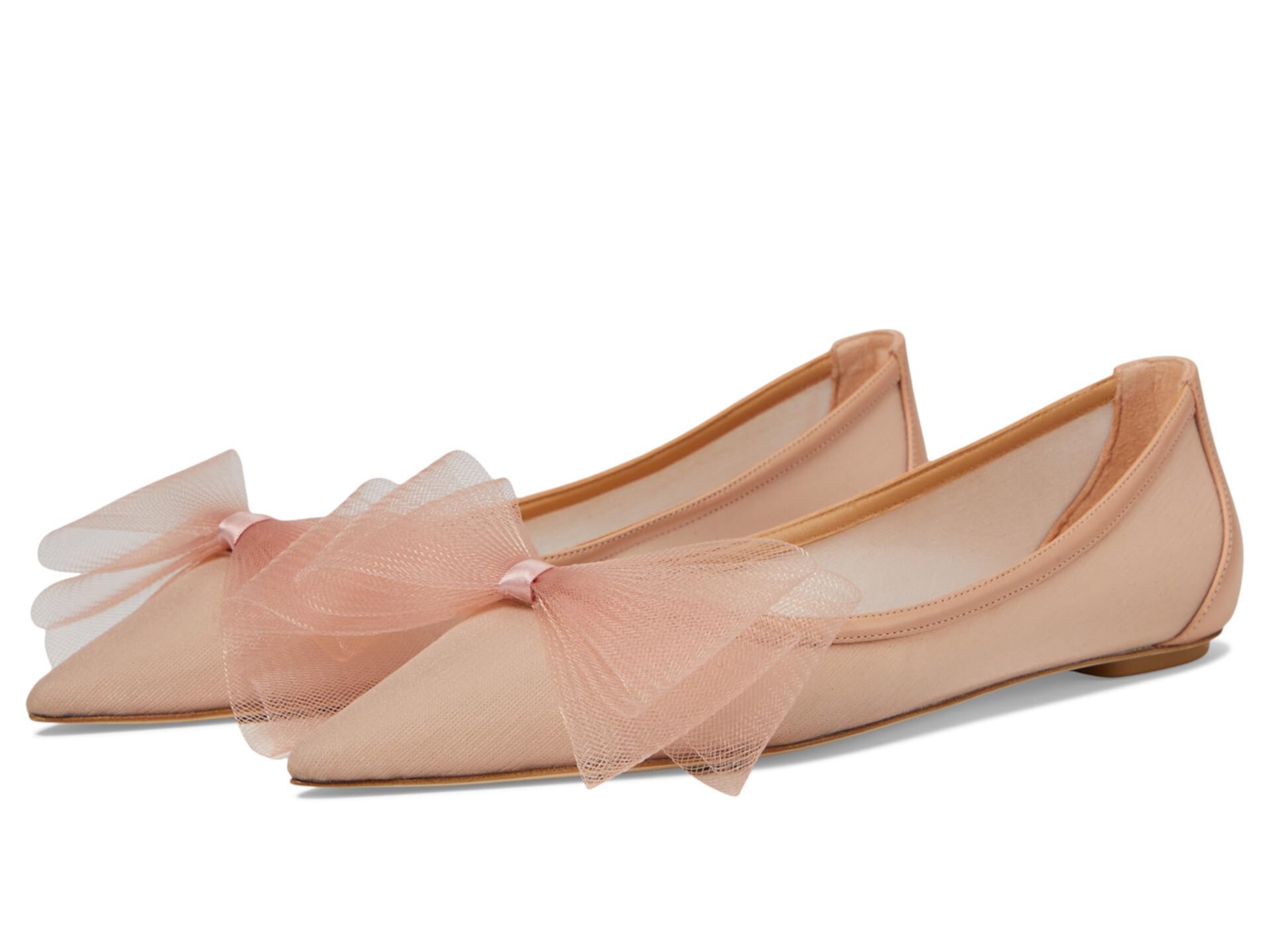 Женские Балетки Stuart Weitzman Blushing Bow Flat Stuart Weitzman