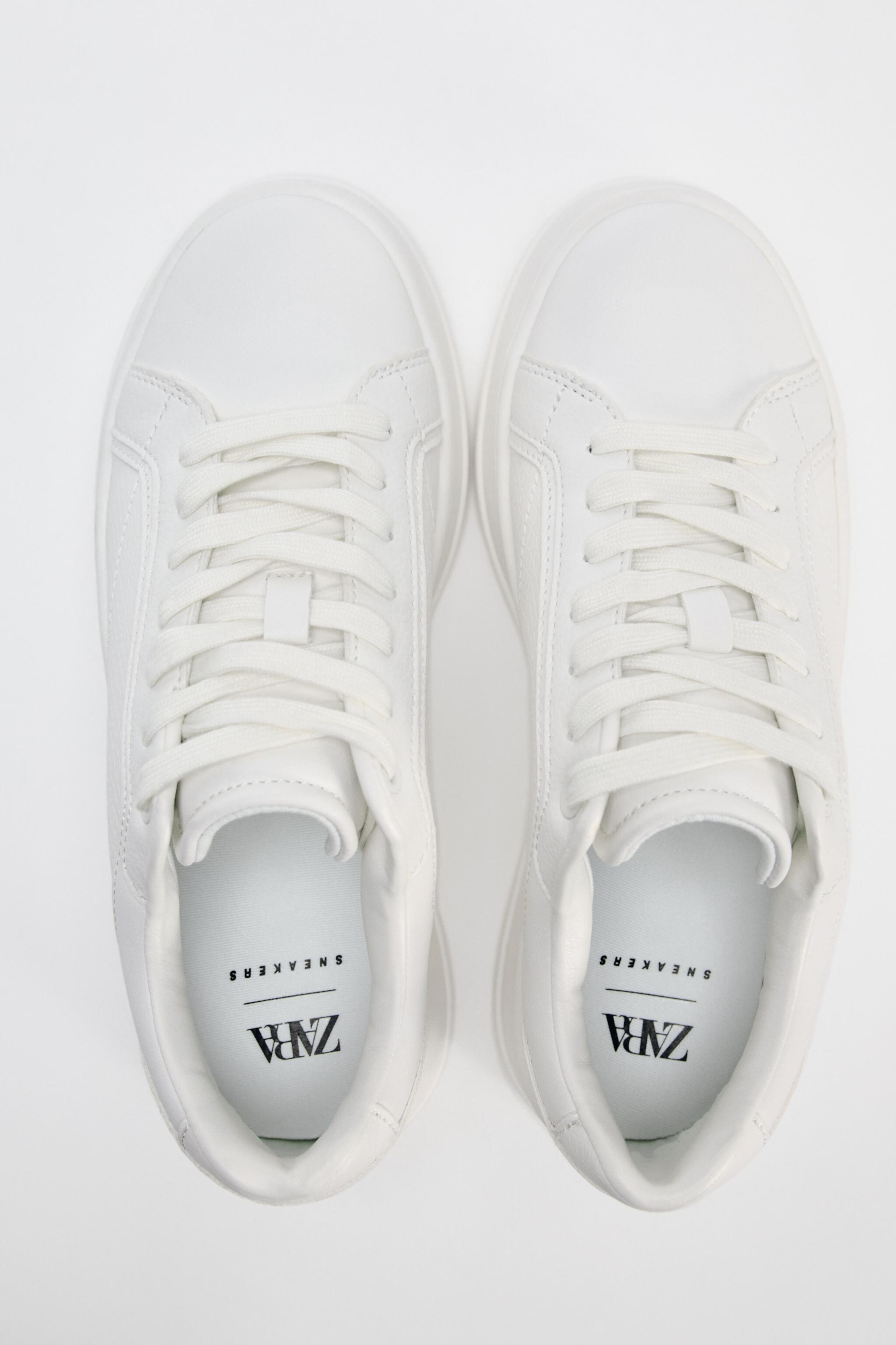 Женские Повседневные кроссовки ZARA ATHLETIC PLATFORM SNEAKERS ZARA