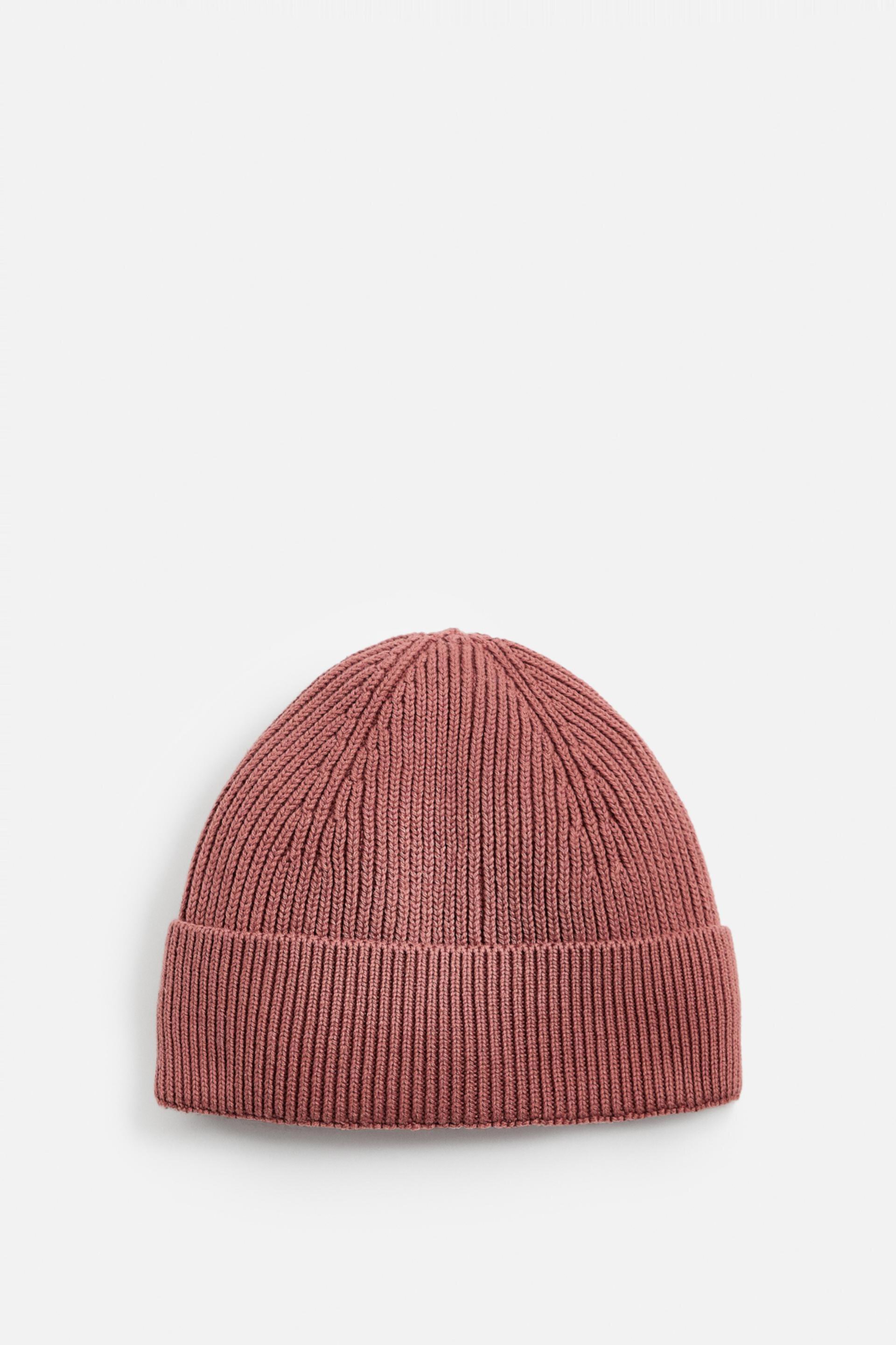 Бейсболка ZARA BASIC KNIT CAP ZARA