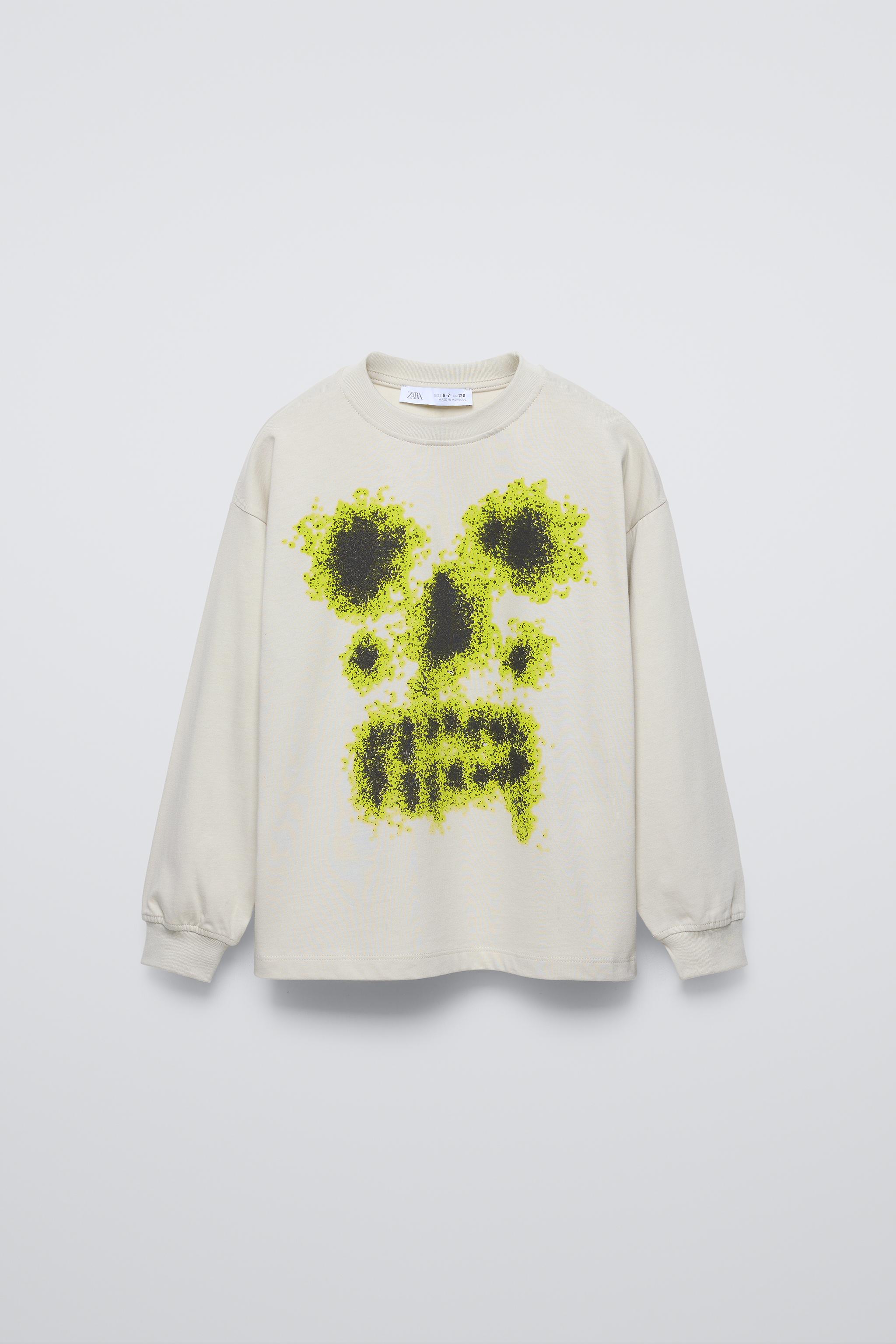  Футболка ZARA SKULL ZARA