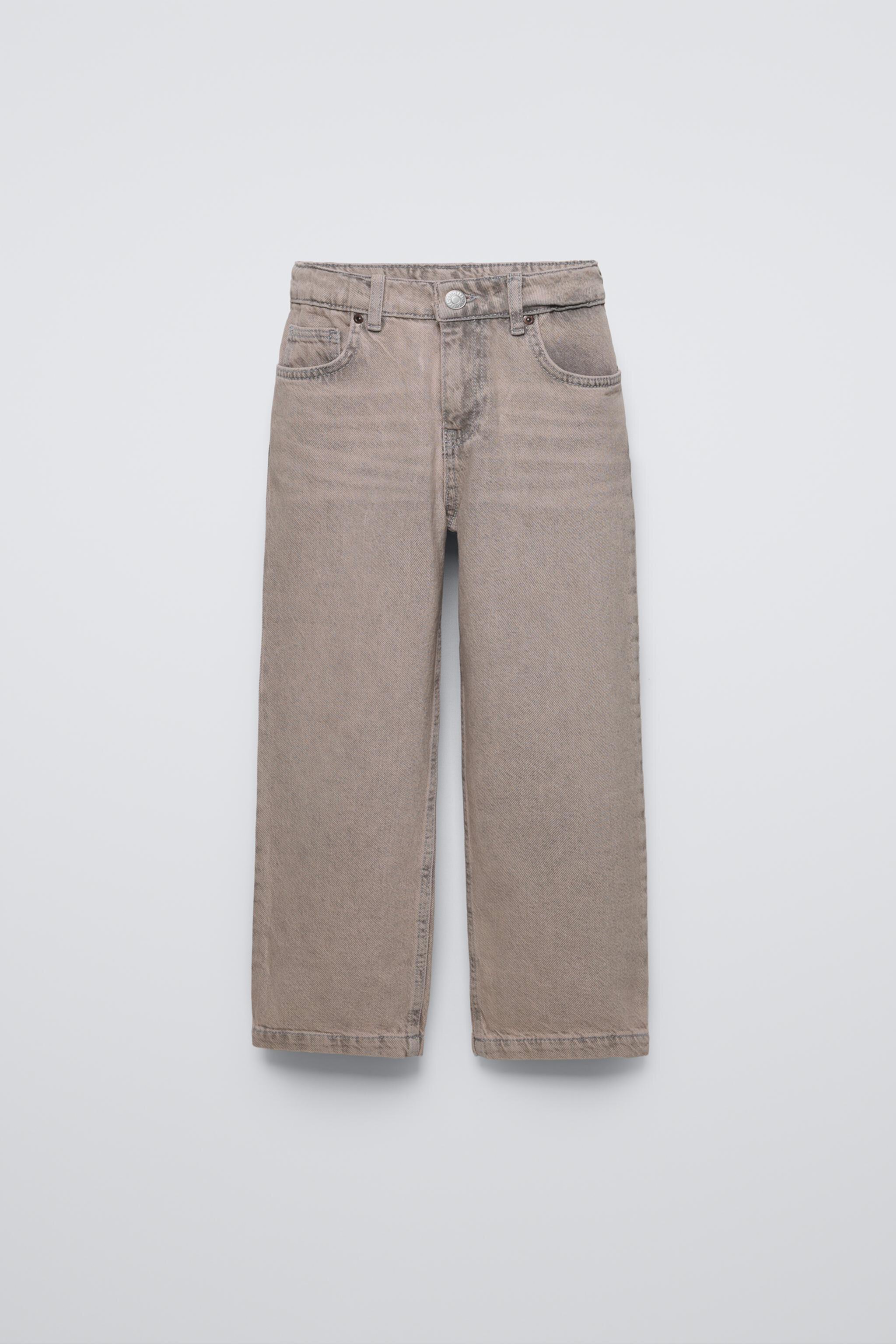 Женские Джинсы ZARA WASHED EFFECT JEANS ZARA