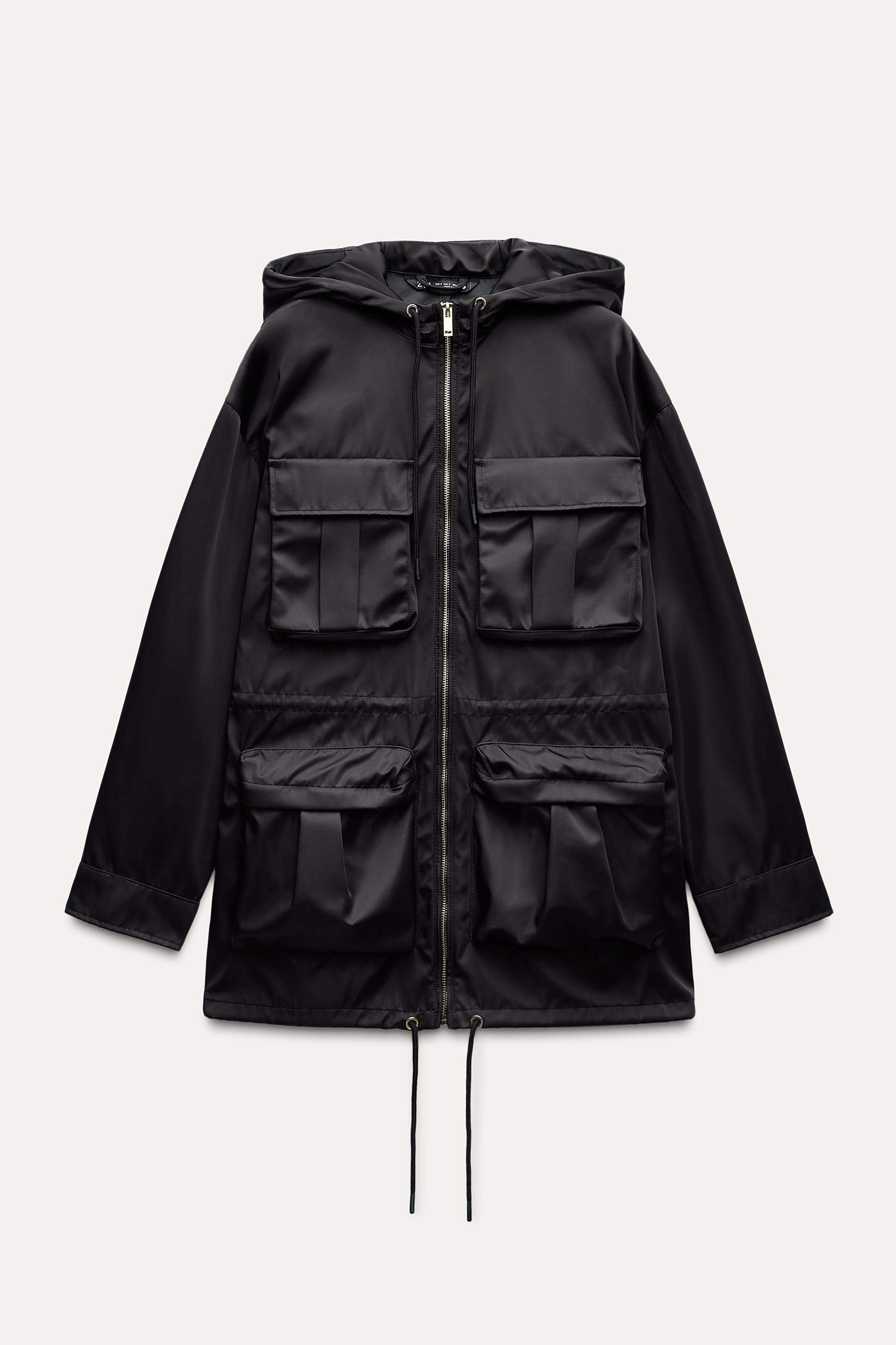 POCKET PARKA ZW COLLECTION ZARA