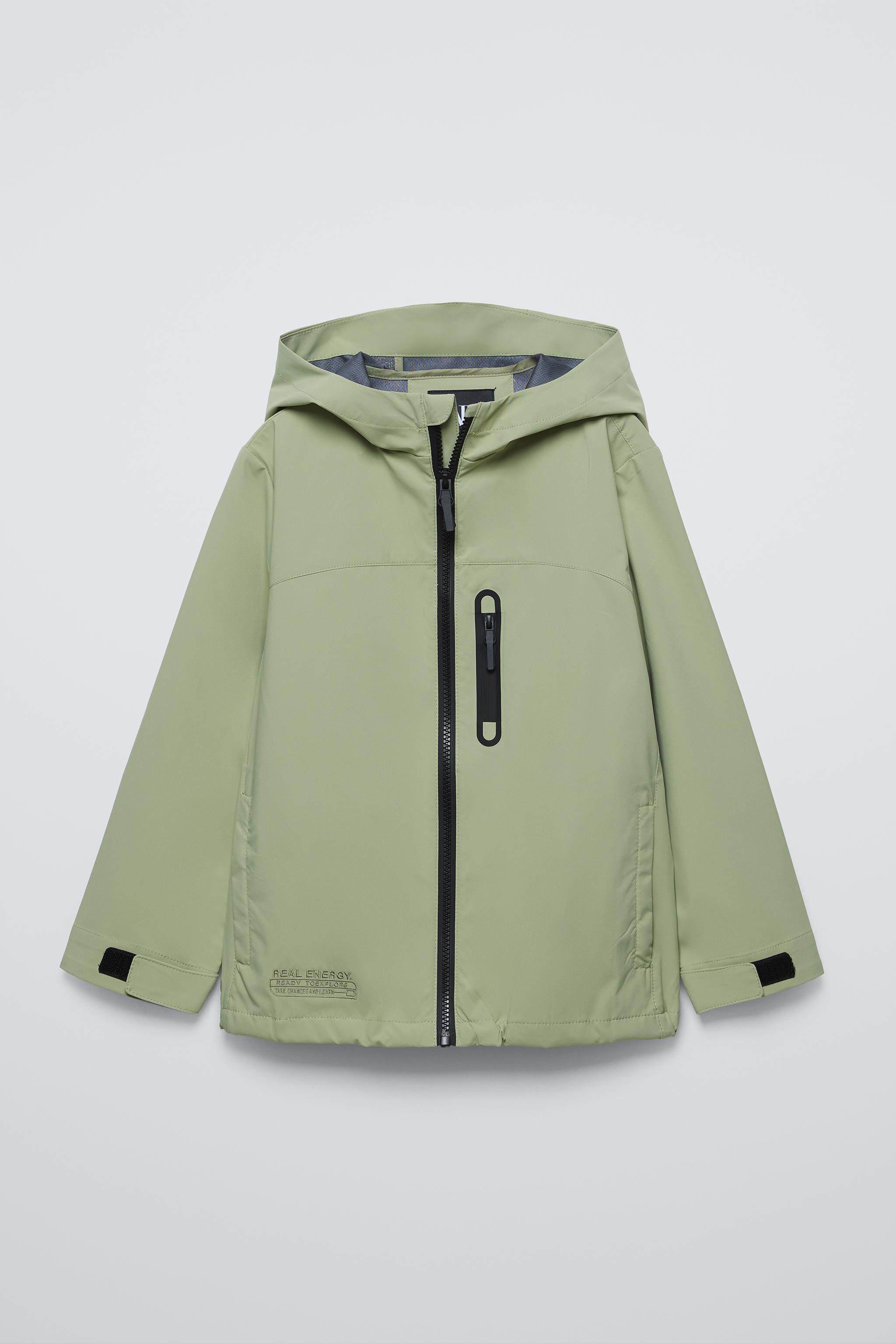  Плащ Zara WATER REPELLENT LIGHTWEIGHT RAINCOAT ZARA