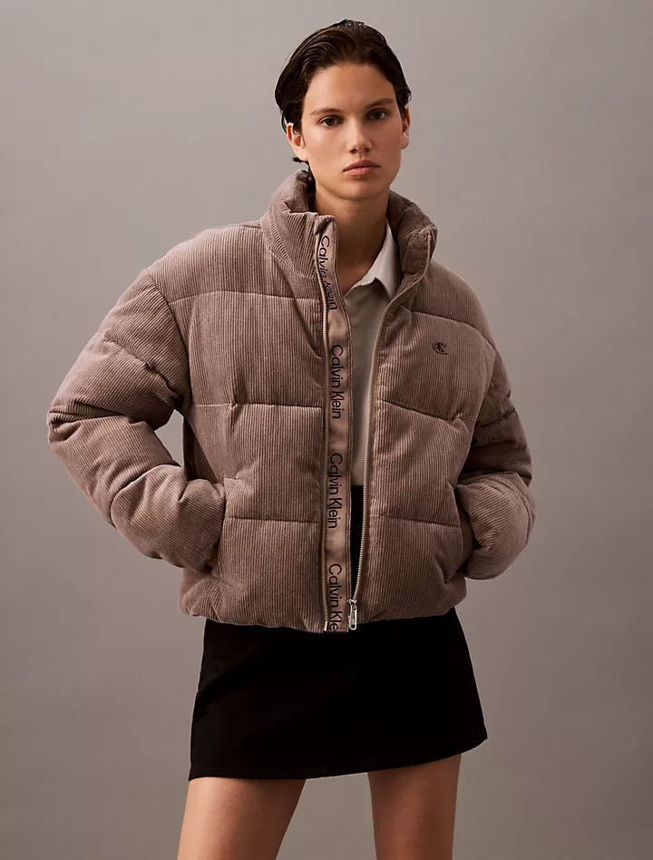 Женское Пальто с искусственным мехом Calvin Klein Classic Sherpa Puffer Jacket Calvin Klein