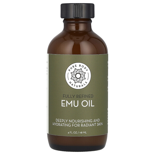 Emu Oil, 4 fl oz (118 ml) Pure Body Naturals