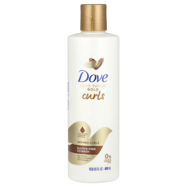 Sulfate-Free Co-Wash, Defined Curls , 13.5 fl oz (400 ml) Dove