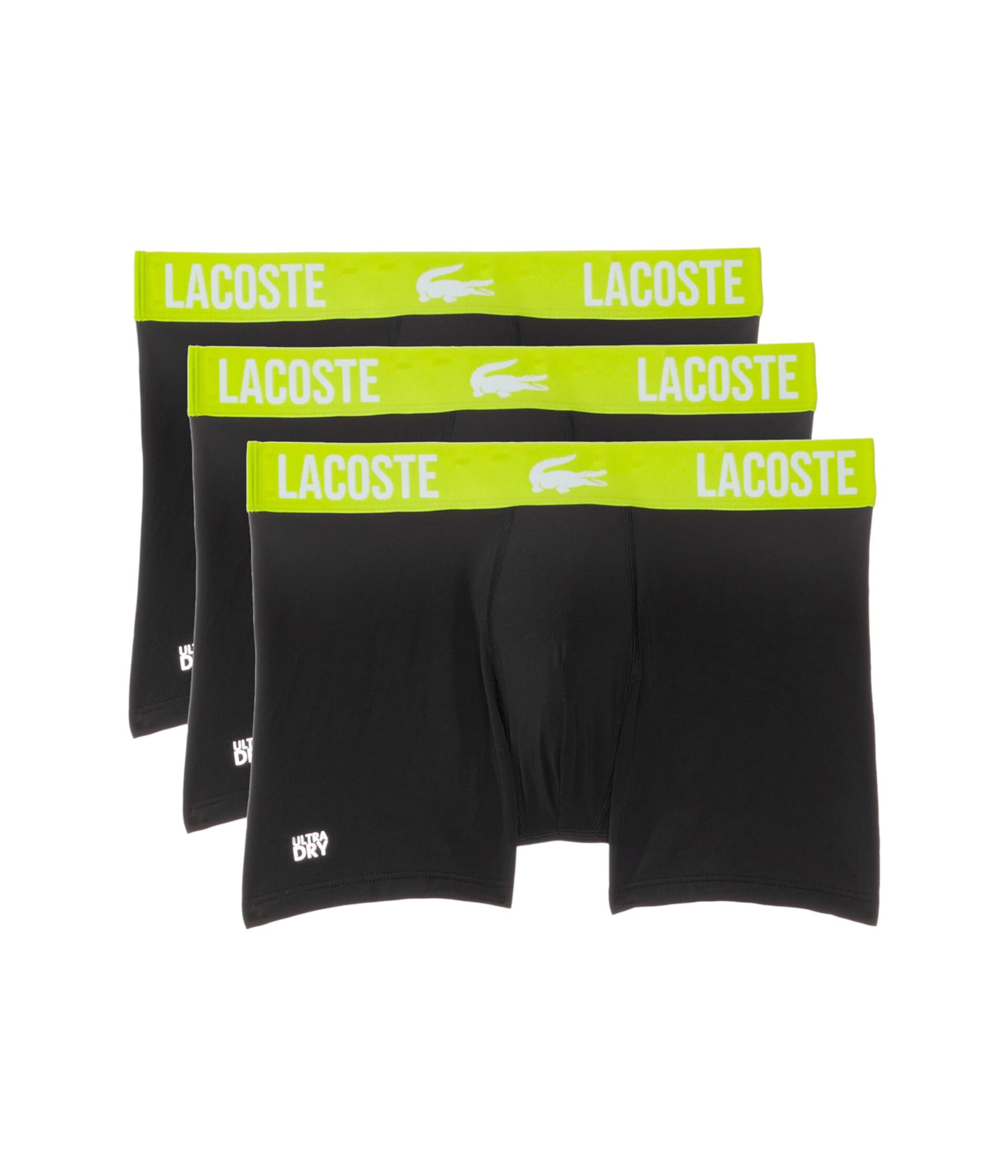 Short Microfiber Boxer Brief 3-Pack Lacoste