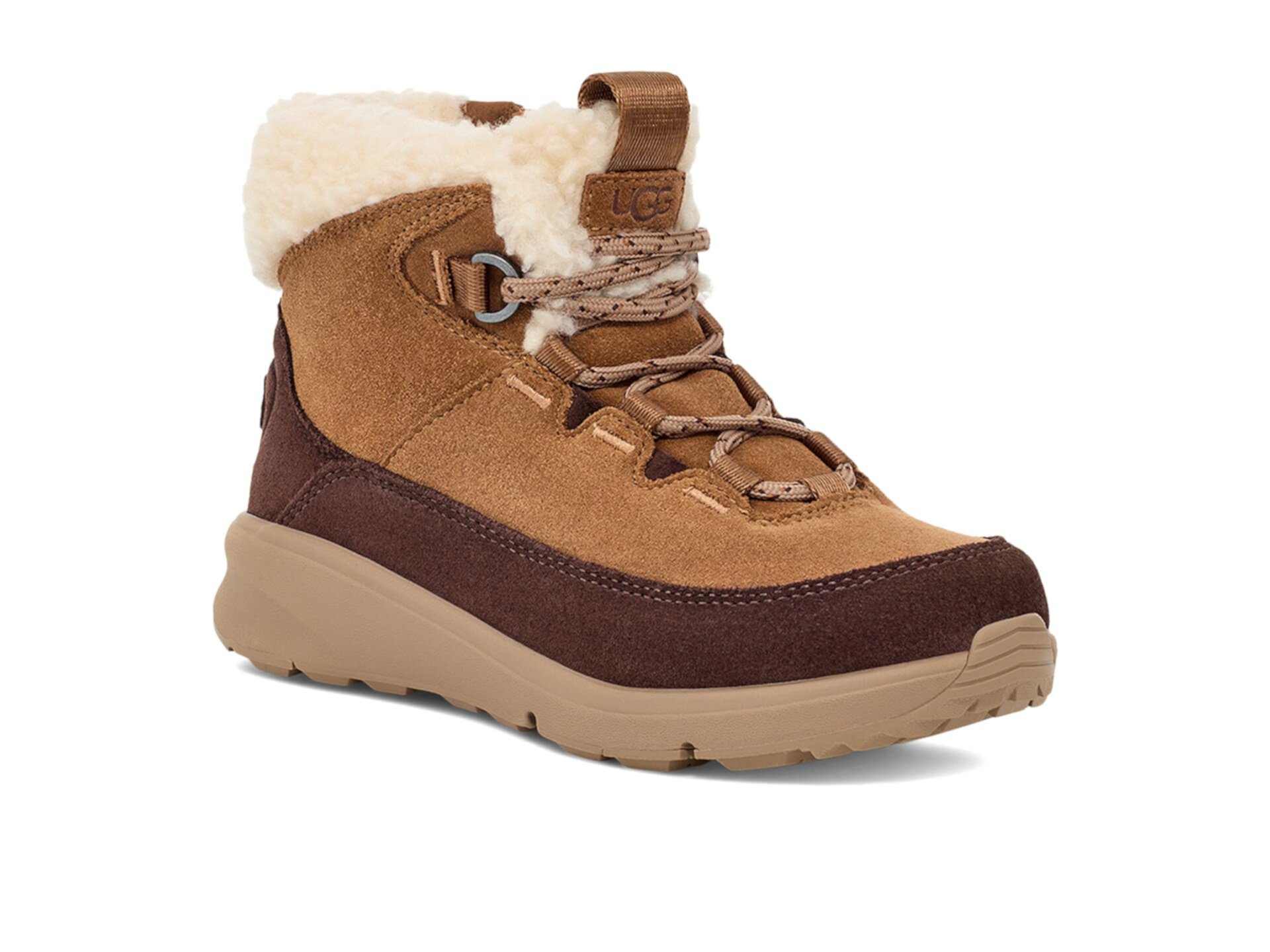 Детские зимние ботинки UGG Terretrail Cozy Lace – идеально для температур до -20°C с водоотталкивающим верхом UGG Kids