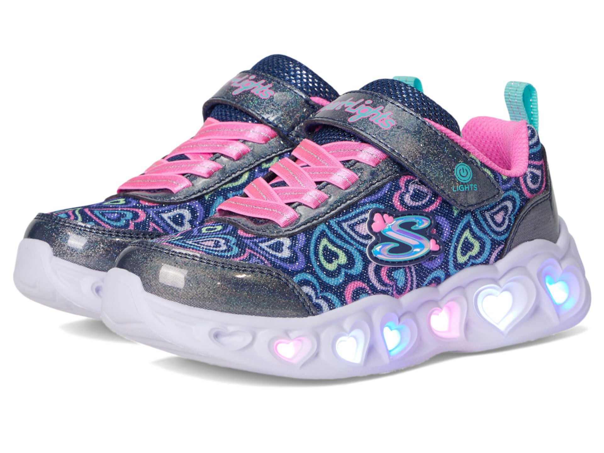 Детские Кроссовки SKECHERS KIDS Heart Lights - Boogie Love 303257L SKECHERS KIDS