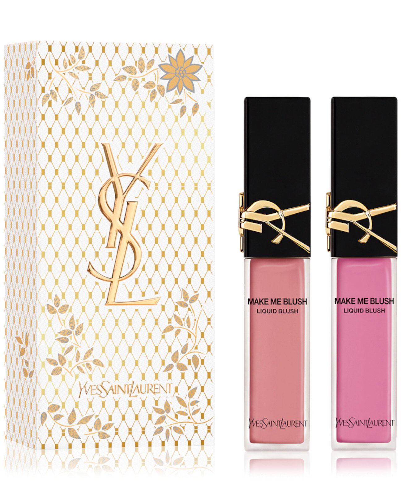 Набор жидких румян Make Me Blush, 2 шт., долговечный и легкий, оттенки 44 и 66 Yves Saint Laurent