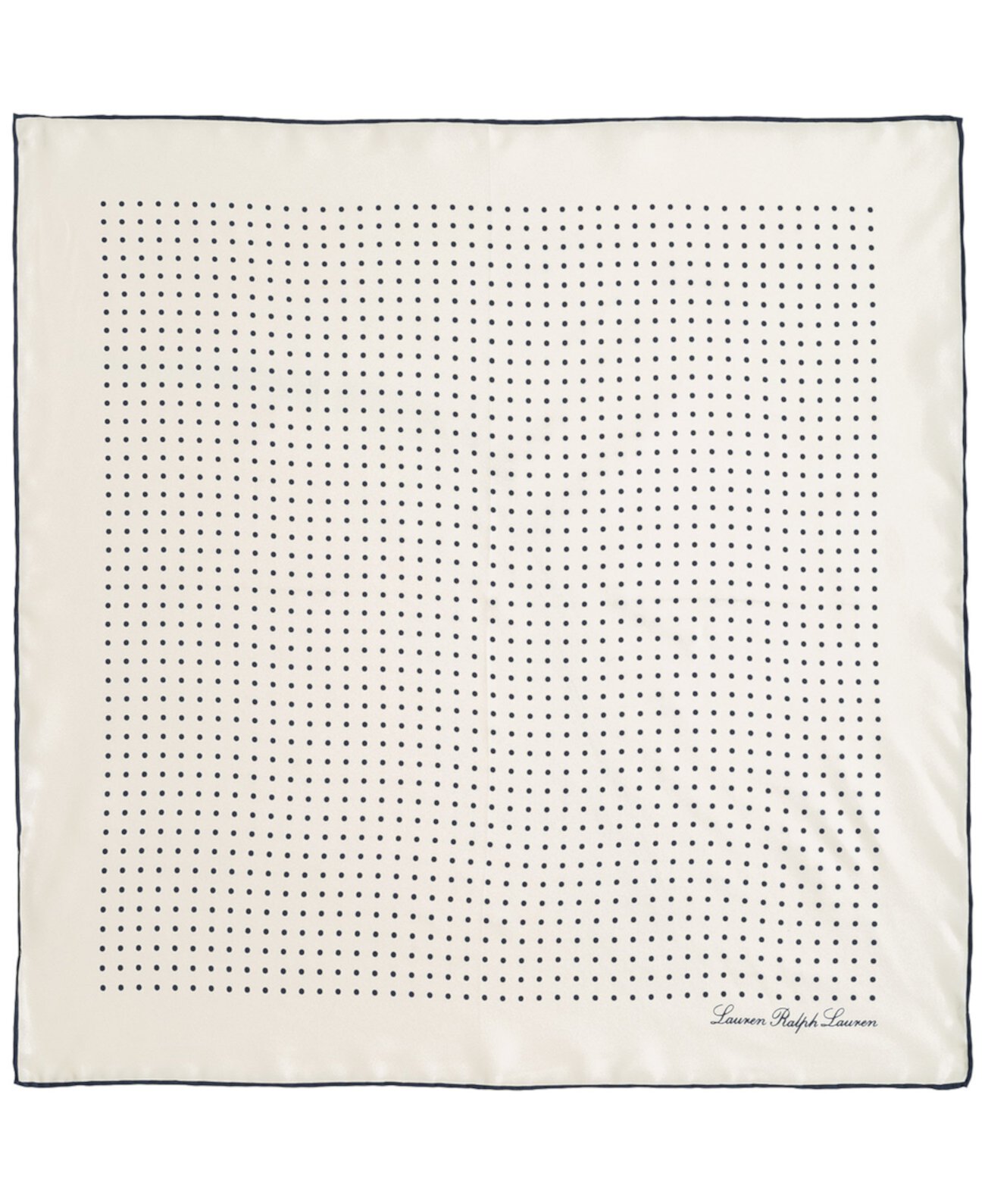 Шелковый шарф квадратной формы Core Dot, 100% шелк, 56x56 см, в горошек LAUREN Ralph Lauren