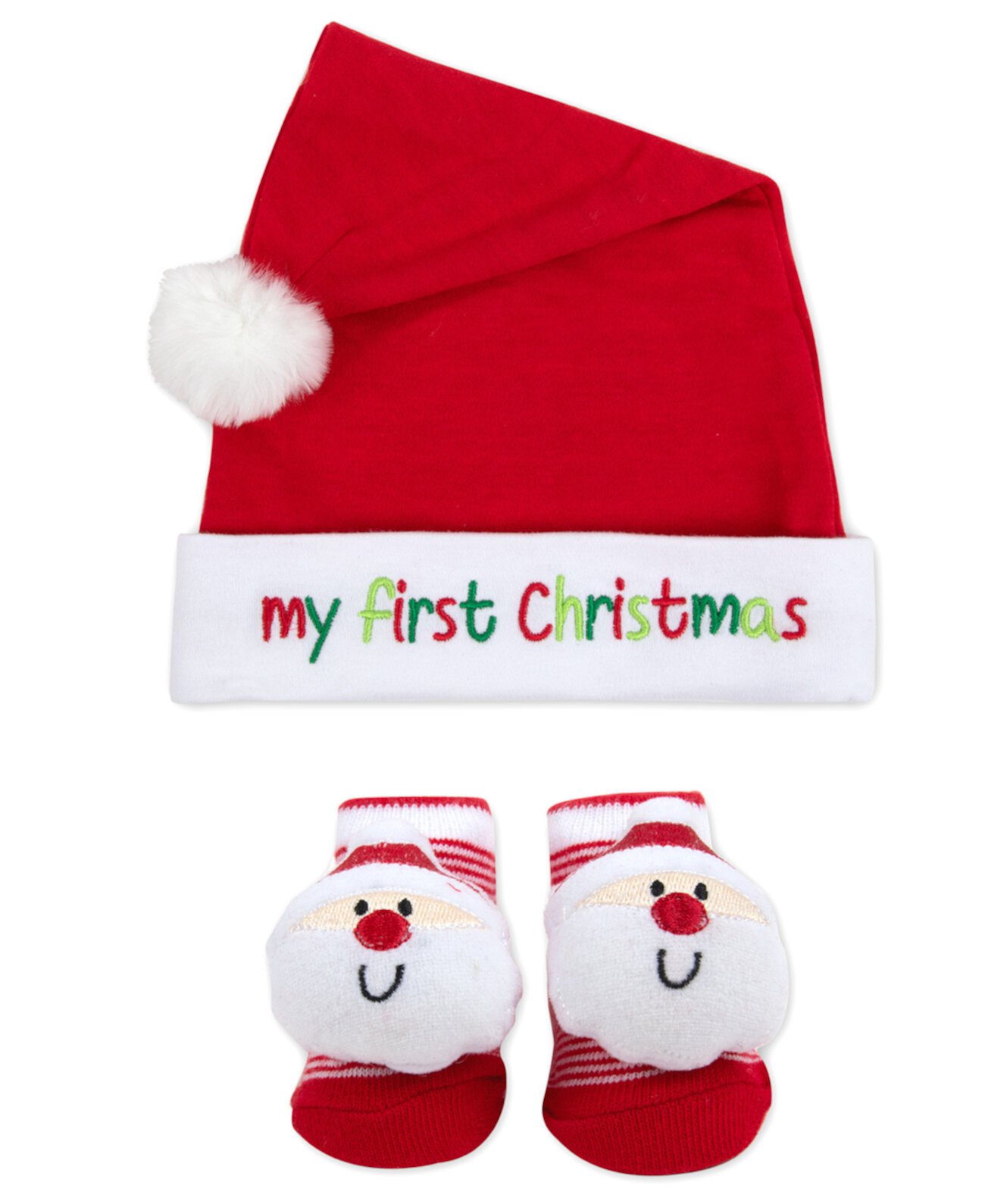 Детский Набор Шапка и Носки Baby Essentials My First Christmas Baby Essentials