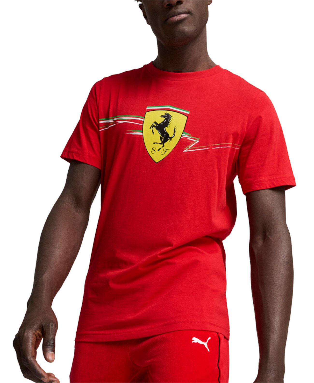 Мужская Футболка PUMA x Ferrari Race Shield Graphic PUMA