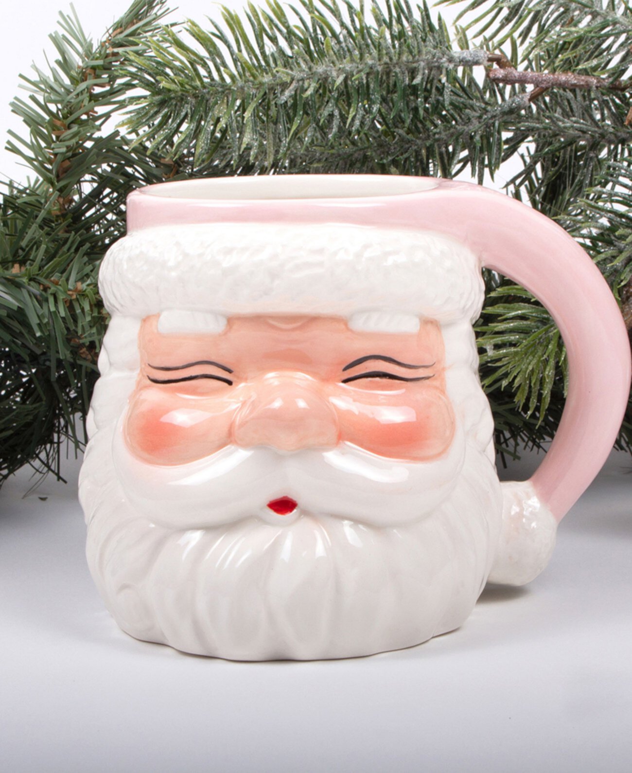 Santa Ceramic Coffee Mug 8 Oak Lane