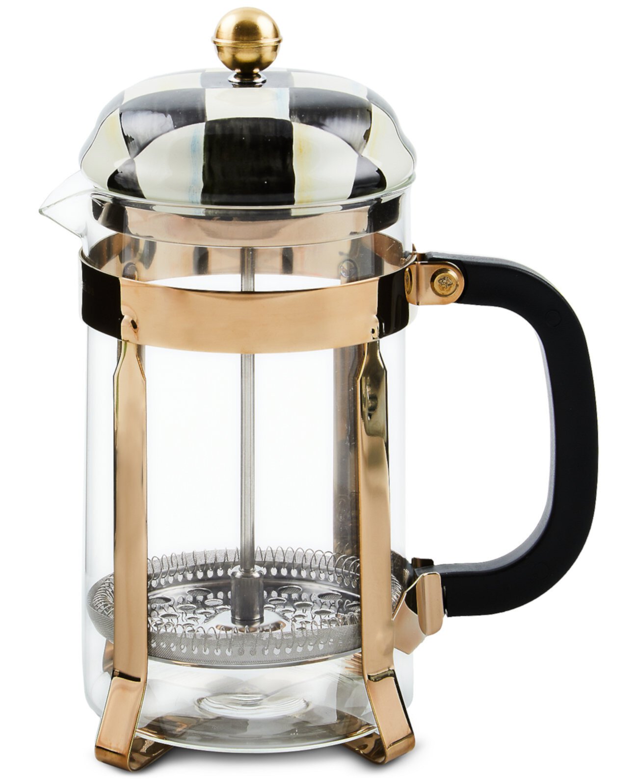 Courtly Check French Press MacKenzie-Childs