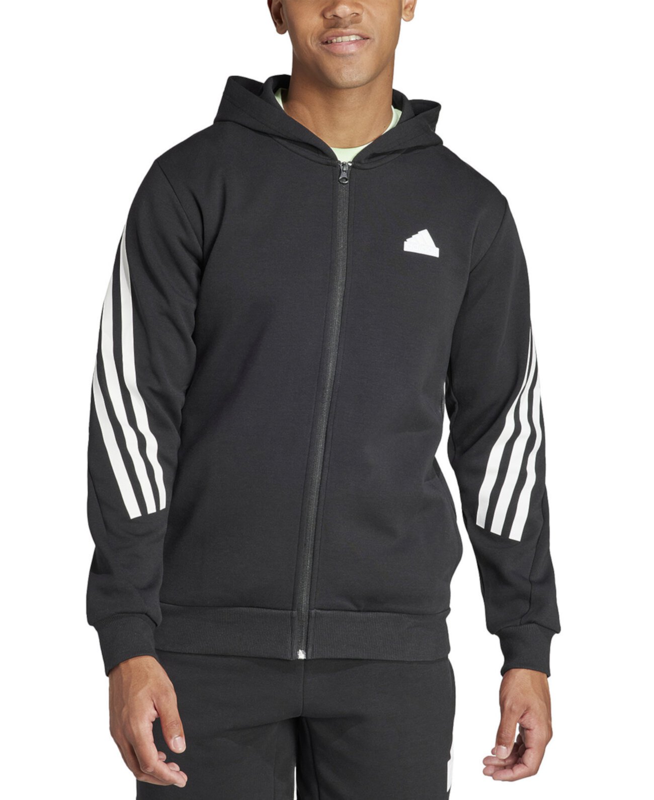 Мужская Толстовка Adidas The Future Icons 3 Stripes Full-Zip Adidas