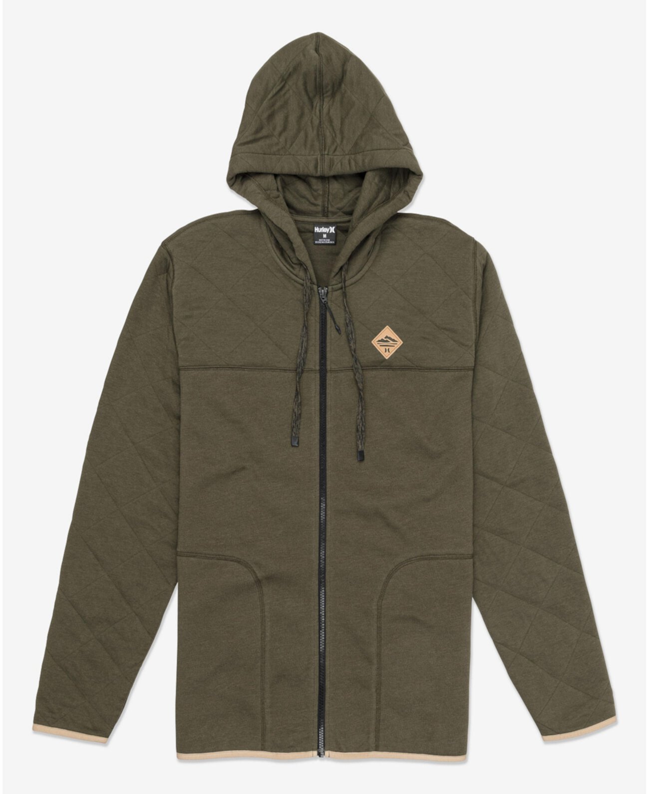 Мужская Толстовка Hurley Chateau Quilted Full Zip Hurley