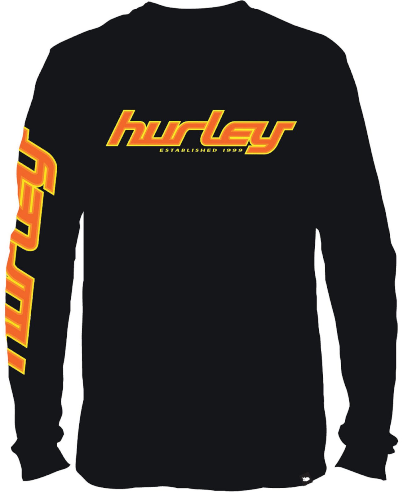 Мужская Футболка Hurley Everyday 25th Anniversary S4 с Длинным Рукавом Hurley