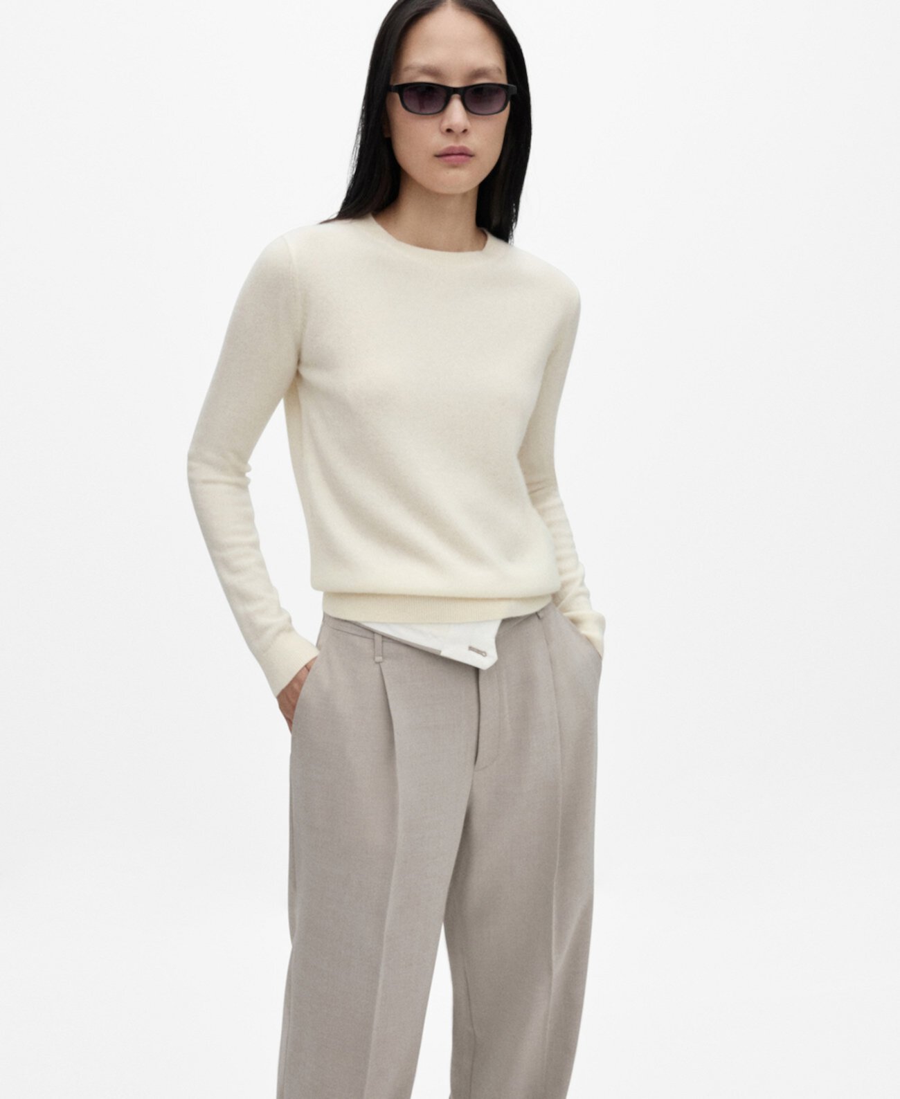 Женский Пуловер MANGO Cashmere MANGO