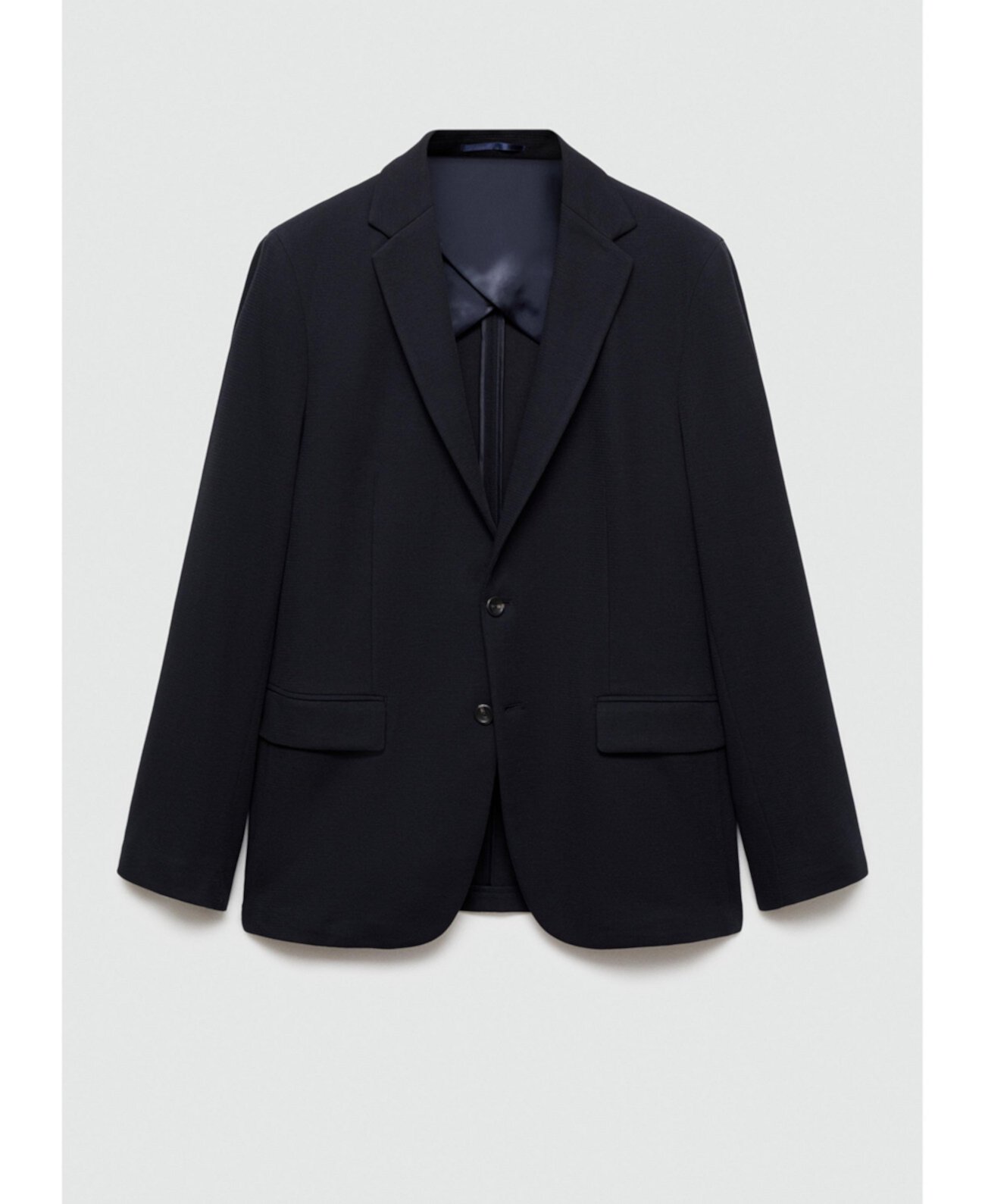 Men's Structured Cotton Blazer MANGO