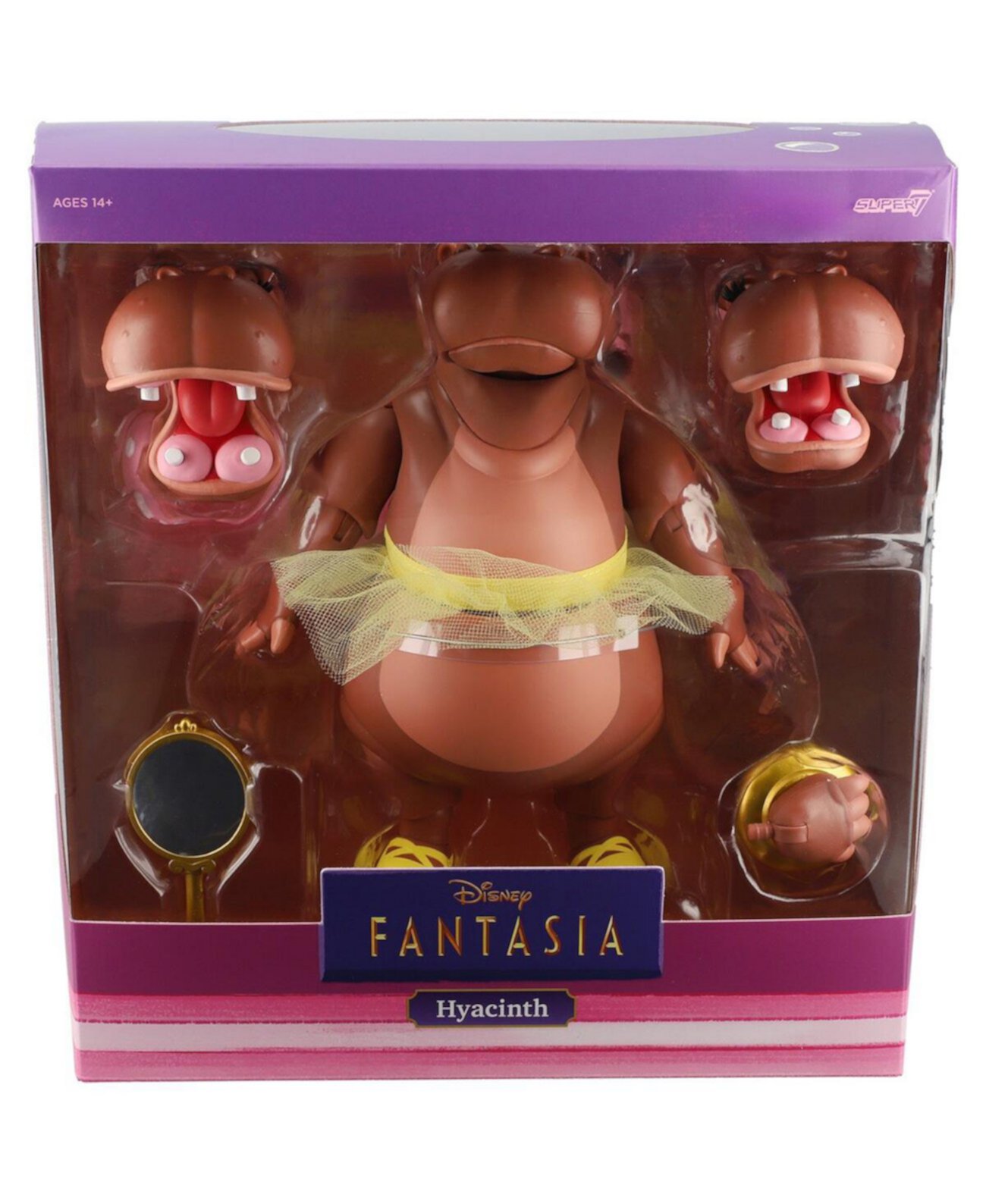 Fantasia Hyacinth Hippo ULTIMATES Figure - Wave 2 SUPER7