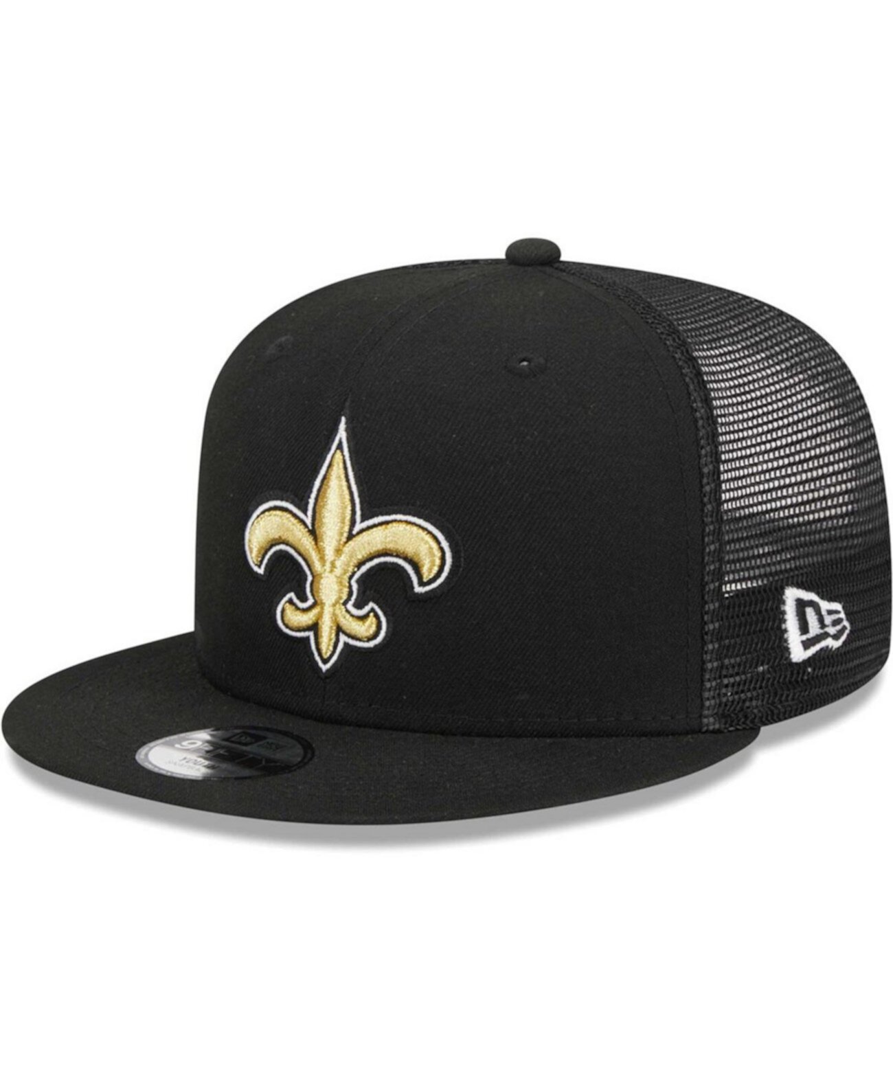 Кепка New Era Main 9FIFTY для мальчиков и девочек черного цвета с эмблемой New Orleans Saints New Era