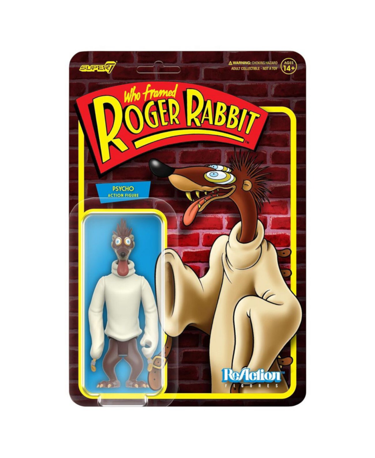 Psycho Who Framed Roger Rabbit ReAction Figure - Wave 2 SUPER7