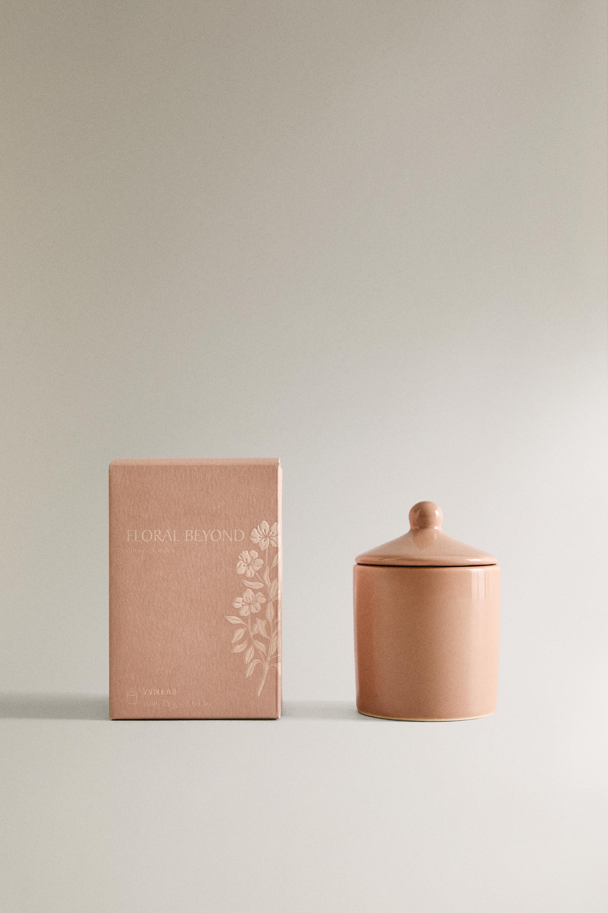 (75 G) FLORAL BEYOND SCENTED CANDLE Zara Home