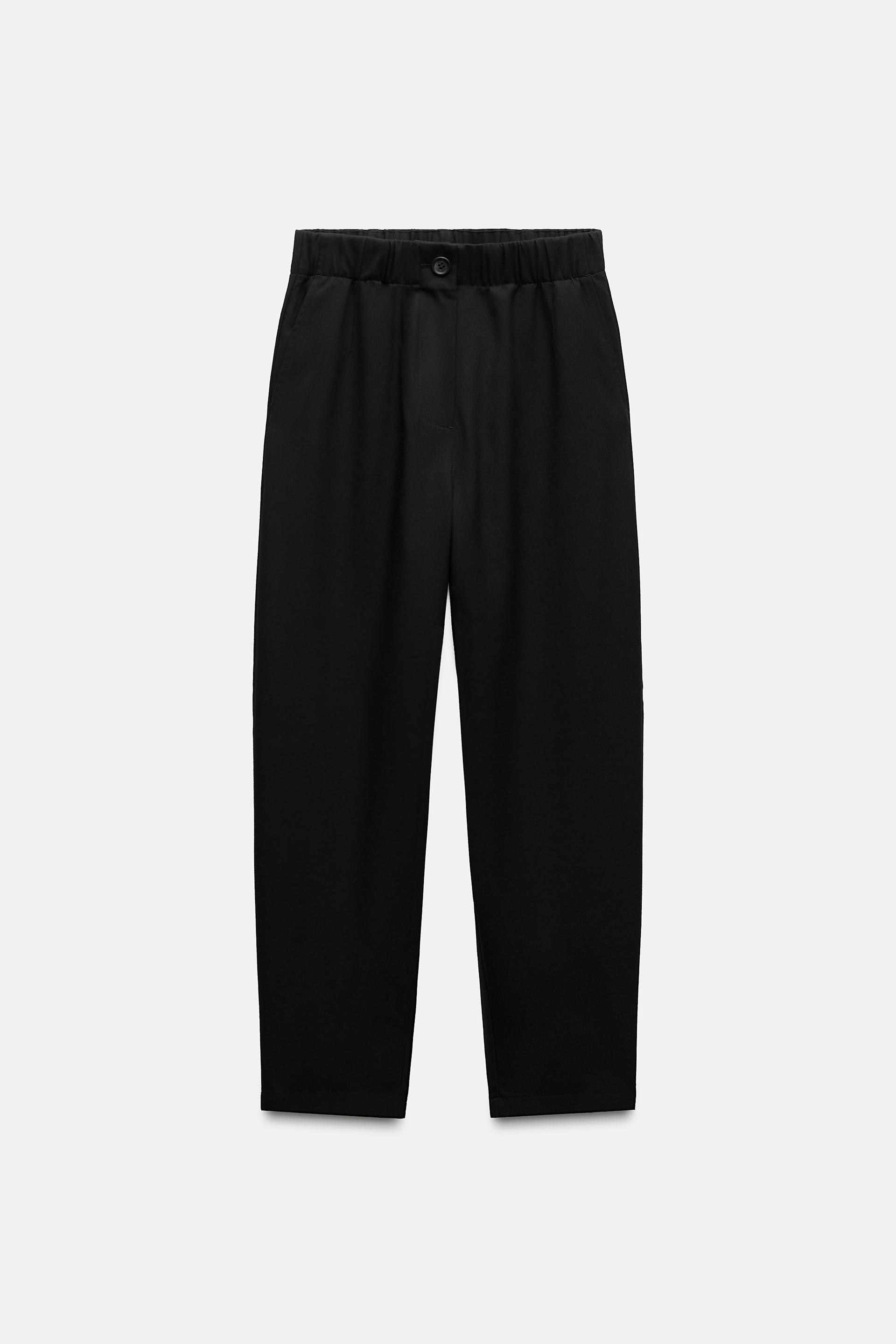 Женские Повседневные брюки ZARA FLANNEL PAJAMA PANTS ZARA