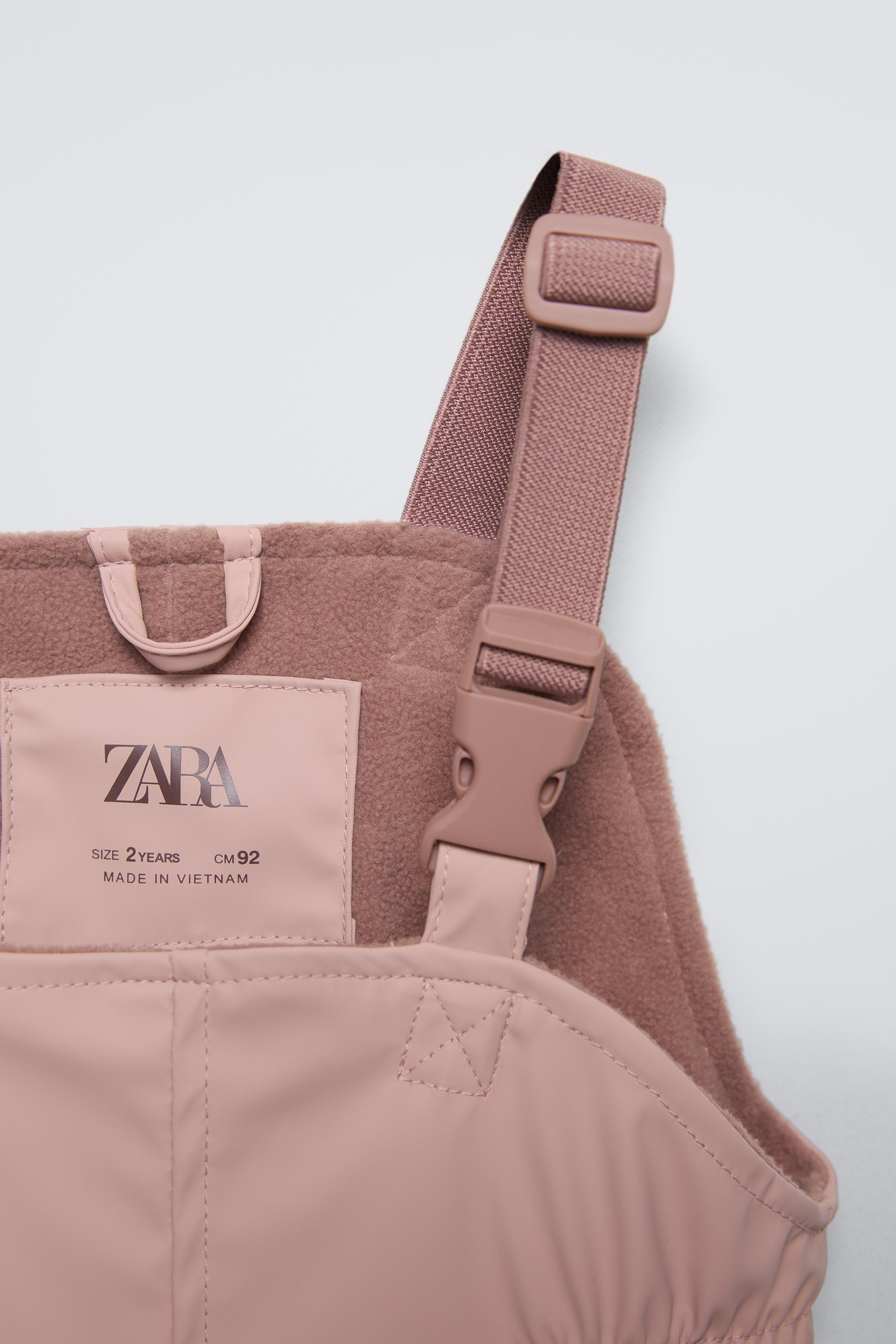 RUBBERIZED WATER RESISTANT OVERALLS Zara