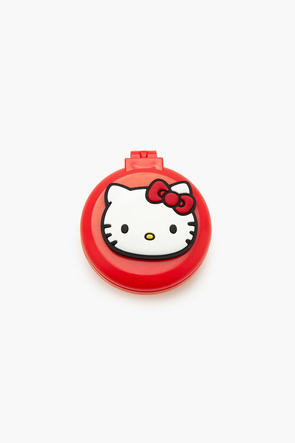 Hello Kitty Compact Mirror & Brush FOREVER21