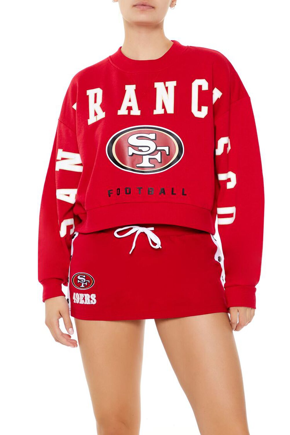 Женская Толстовка FOREVER21 San Francisco 49Ers FOREVER21