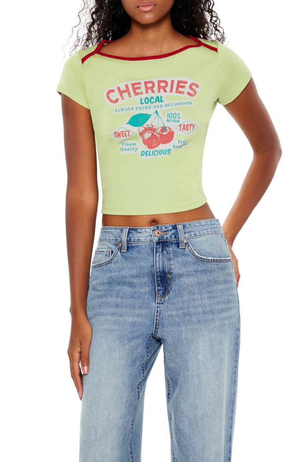 Детская Футболка FOREVER21 Cherries FOREVER21