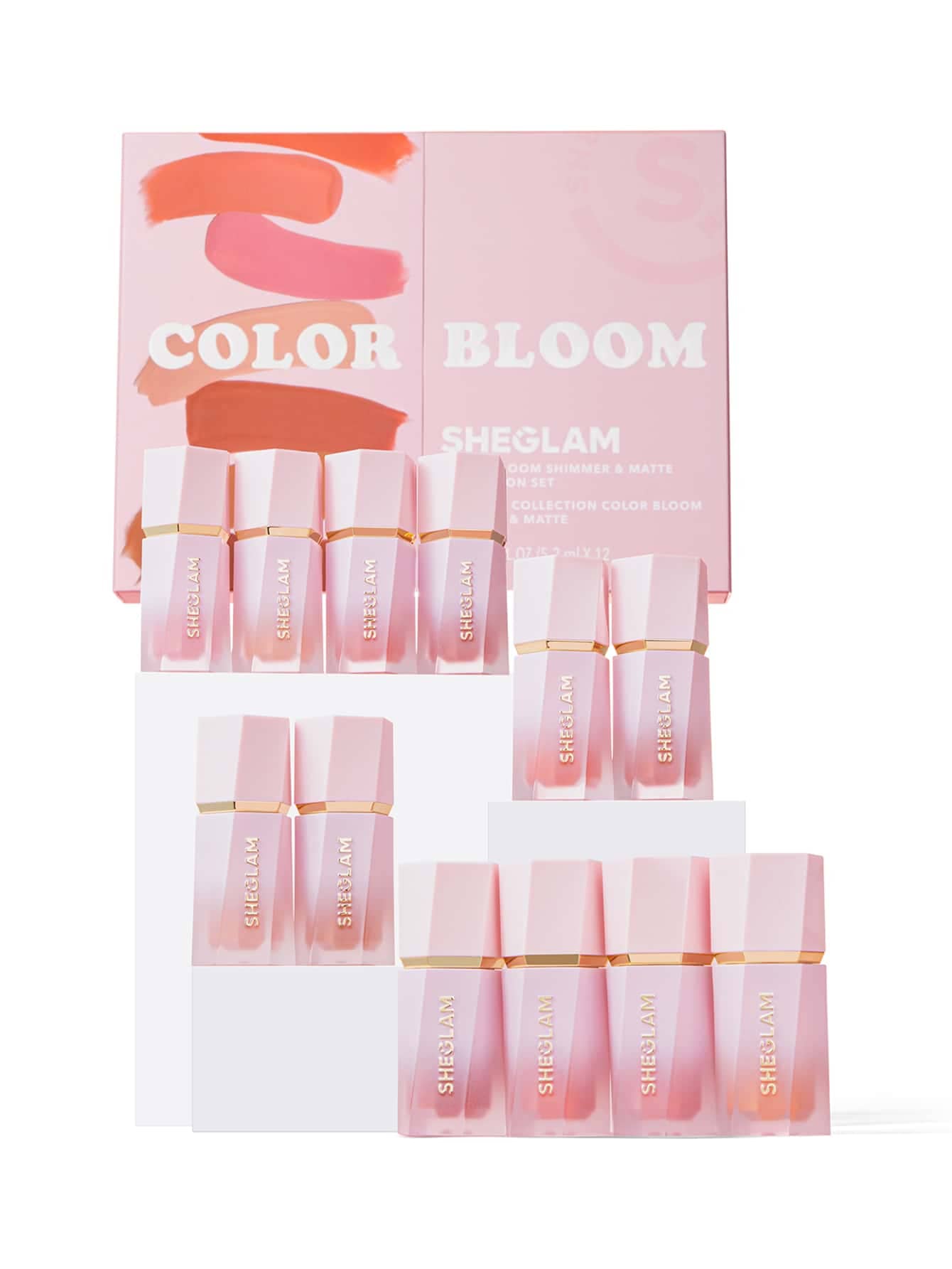 Color Bloom Liquid Blush Shimmer & Matte Collection Set SHEGLAM