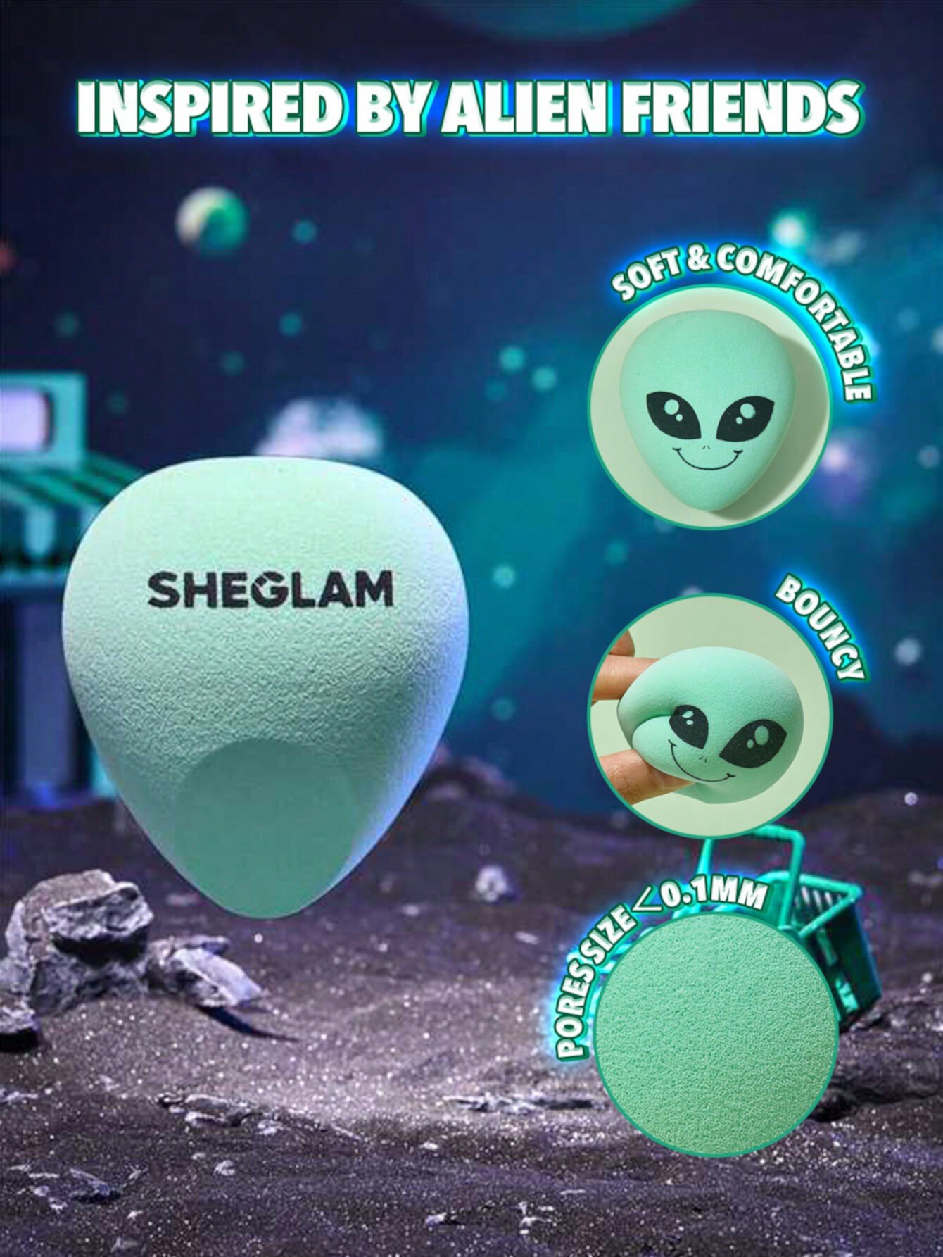 Interstellar Beauty Sponge SHEGLAM