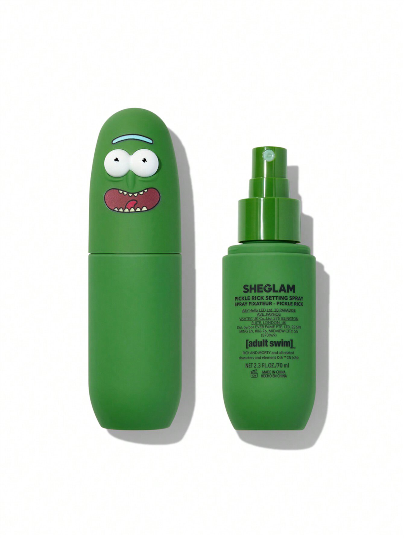 Rick and Morty X SHEGLAM Pickle Rick Setting Spray SHEGLAM