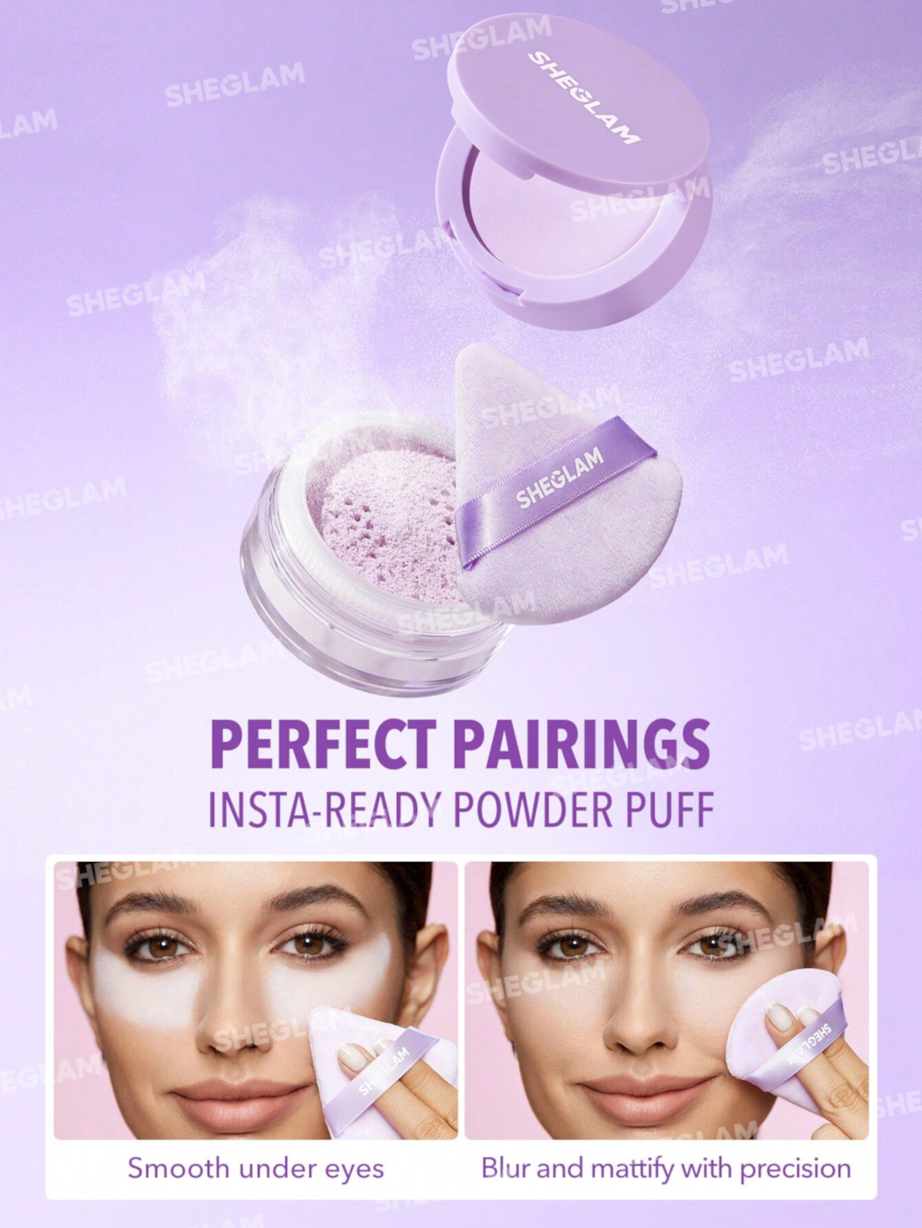 Insta-Ready Powder (Порошок) Puff SHEGLAM