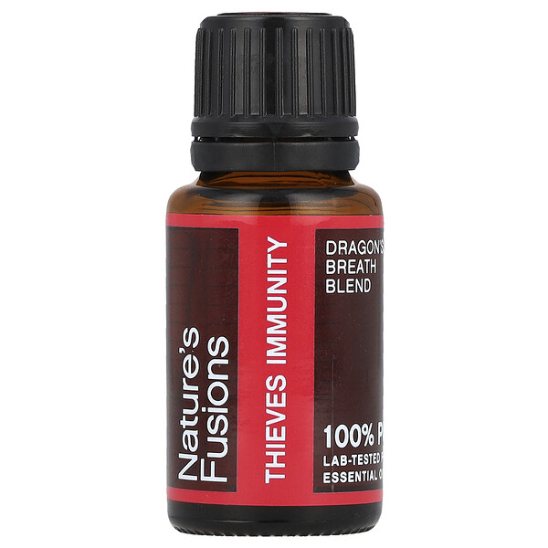 100% Pure Essential Oil, Thieves Immunity , 15 ml Nature's Fusions