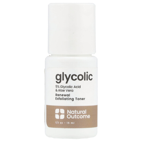 Glycolic Renewal Exfoliating Toner, 1/2 oz (15 ml) Natural outcome