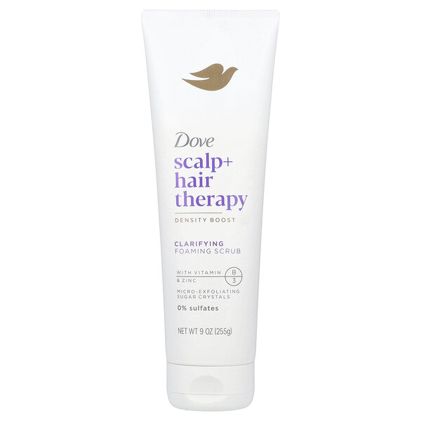 Scalp + Hair Therapy, Clarifying Foaming Scrub, 9 oz (255 g) Dove