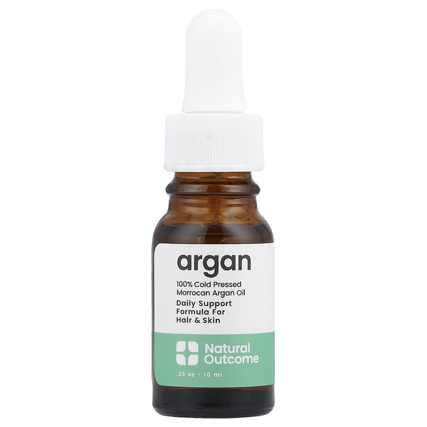 Argan Oil, 0.33 oz (10 ml) Natural outcome