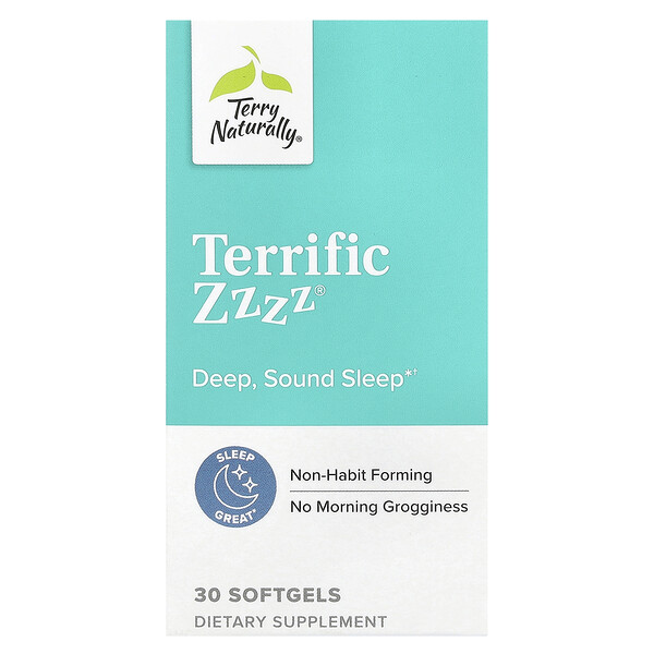 Terrific Zzzz®, 30 Softgels (Мягкие капсулы) Terry Naturally